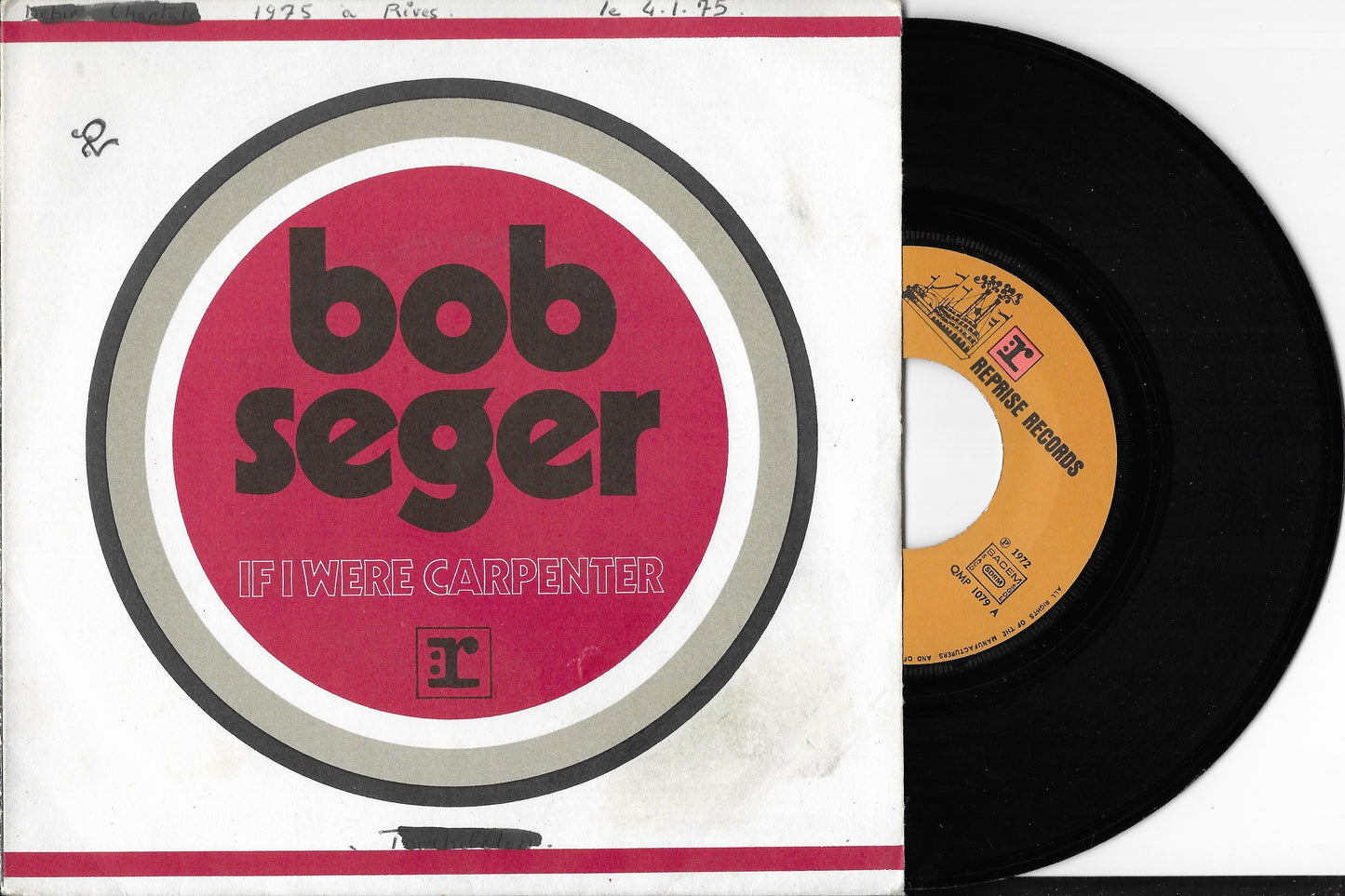 BOB SEGER - If I Were A Carpenter / Jesse James