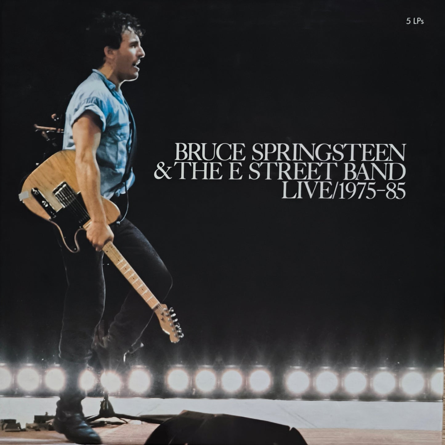 BRUCE SPRINGSTEEN & THE E STREET BAND - Live/1975-85 (coffret 5 vinyles)