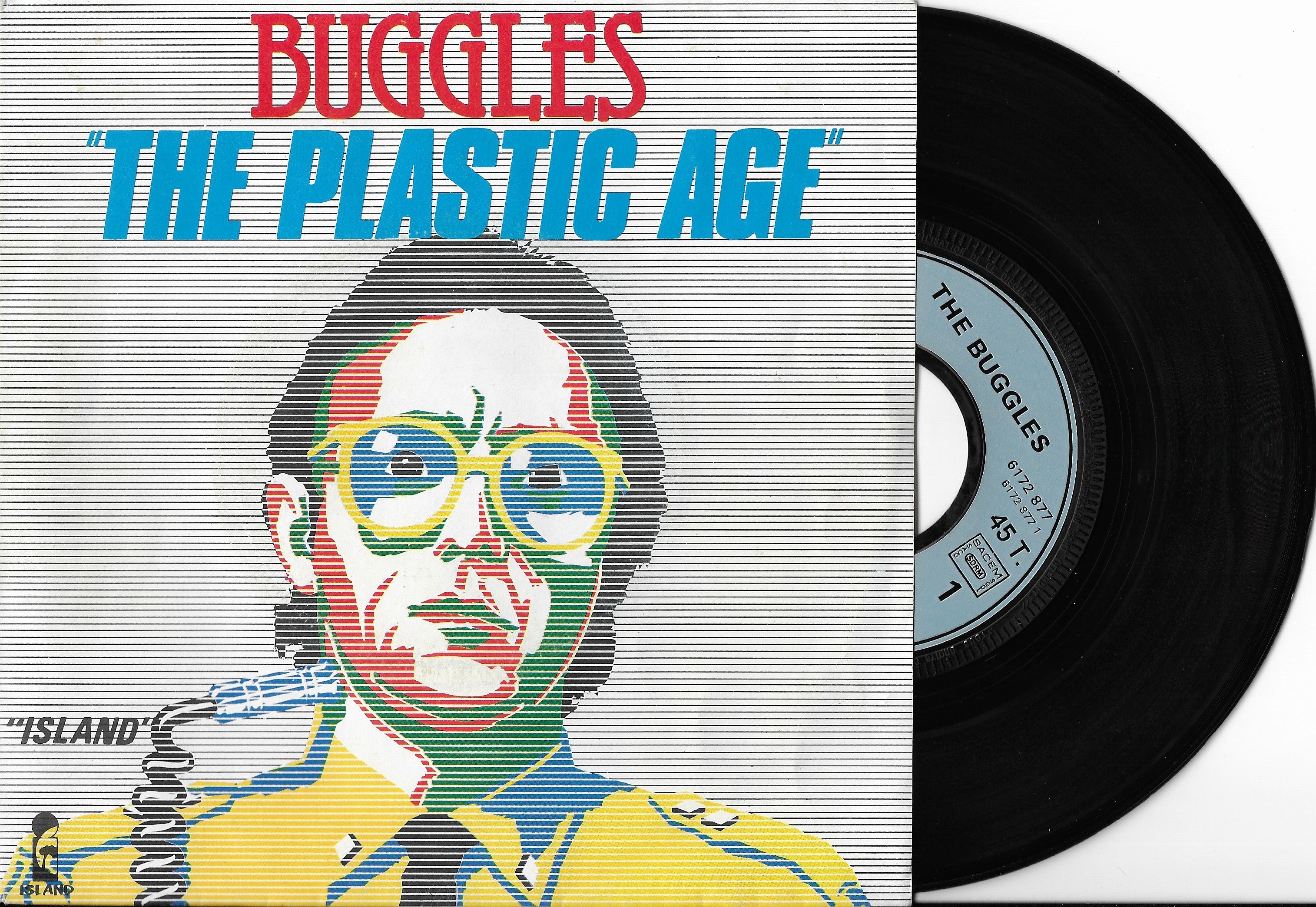 Disque Vinyle 45 tours Occasion BUGGLES The Plastic Age digg'O'vinyl