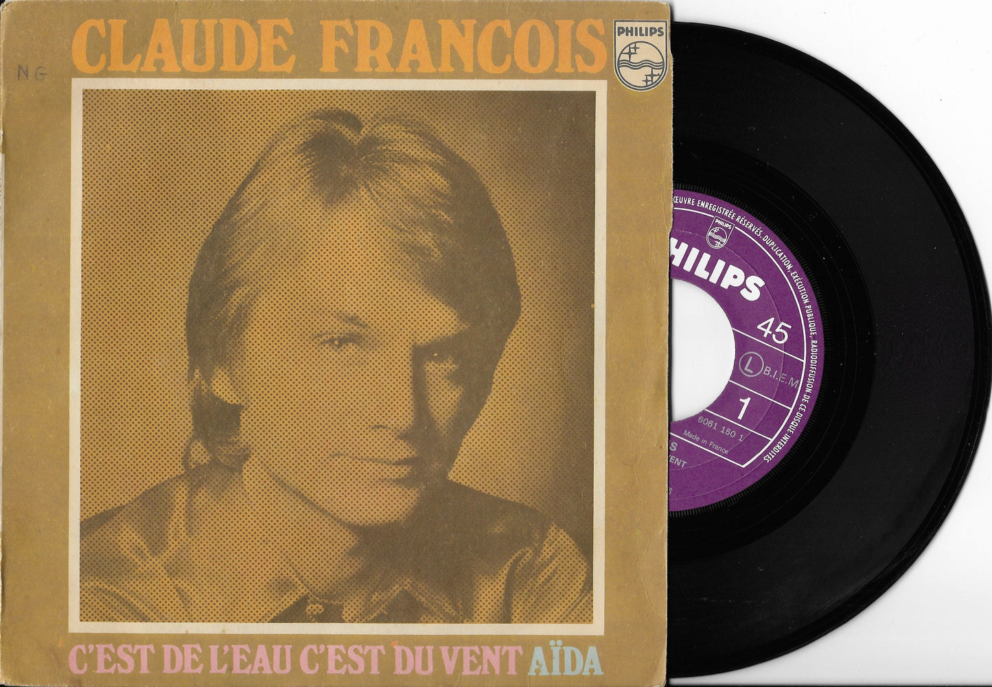 CLAUDE FRANCOIS - C'est De L'eau, C'est Du Vent