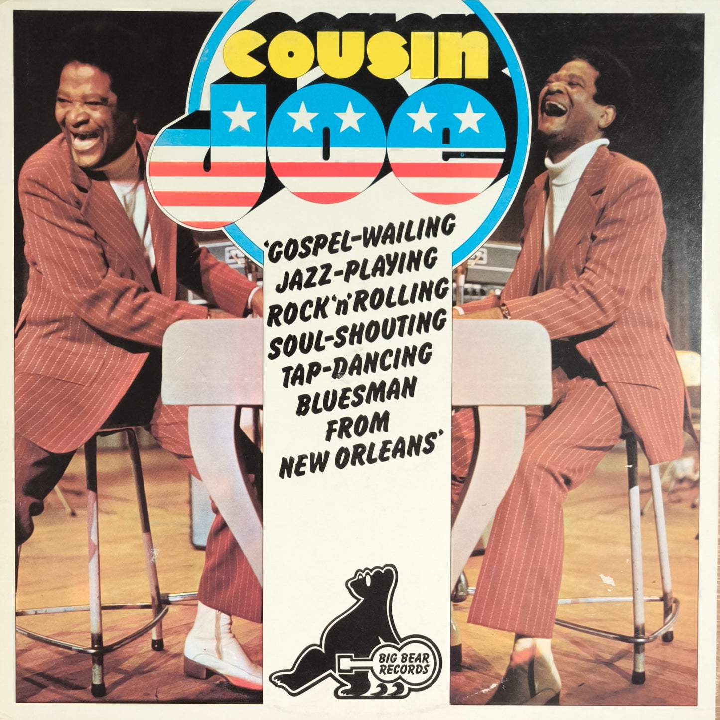 COUSIN JOE - Gospel-Wailing Jazz-Playing Rock'N'Rolling Soul-Shouting Tap-Dancing Bluesman From New Orleans