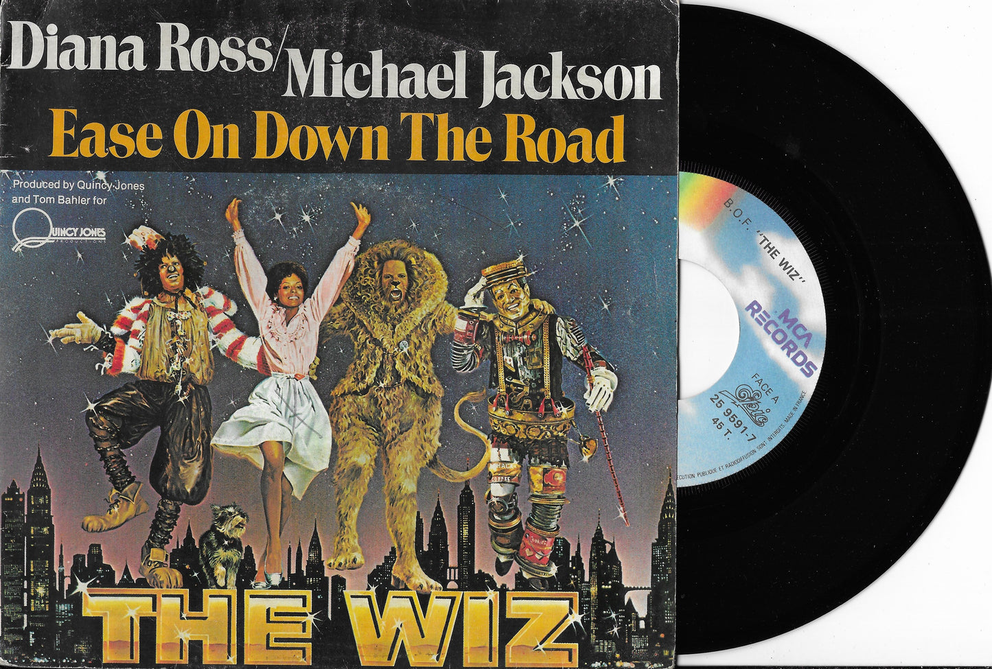 DIANA ROSS, MICHAEL JACKSON - Ease On Down The Road