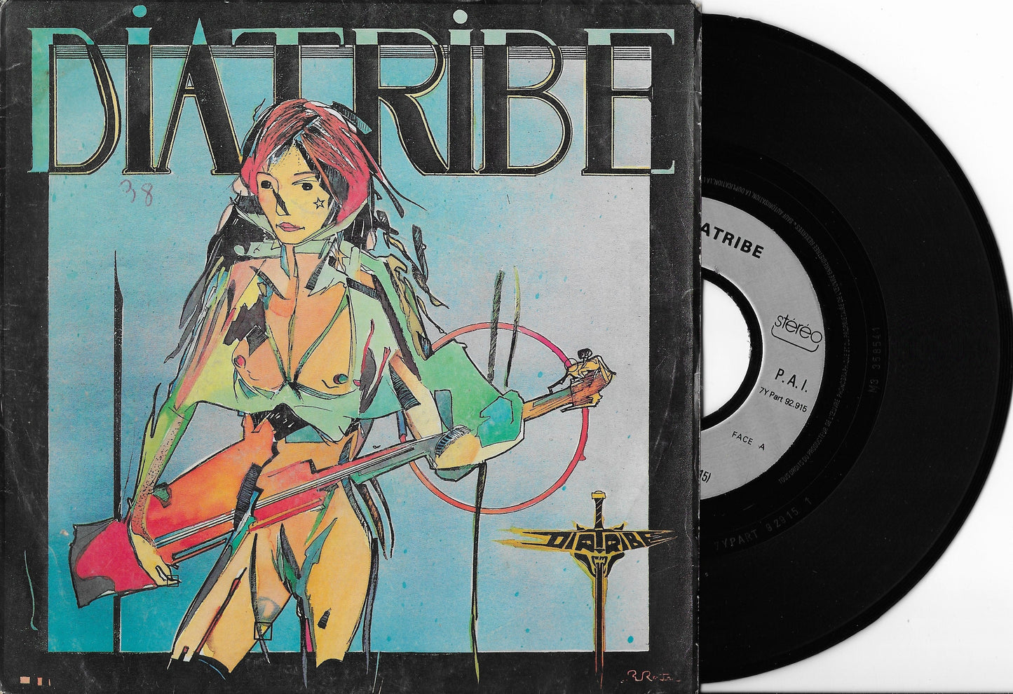 DIATRIBE - Shouting For A Hero / Born To Rock