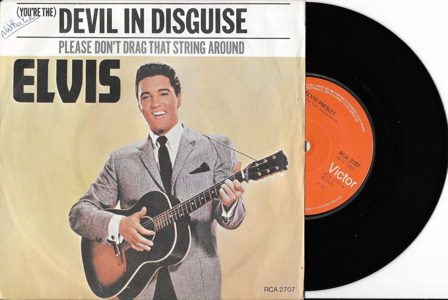 ELVIS PRESLEY with THE JORDANAIRES - You're The Devil In Disguise