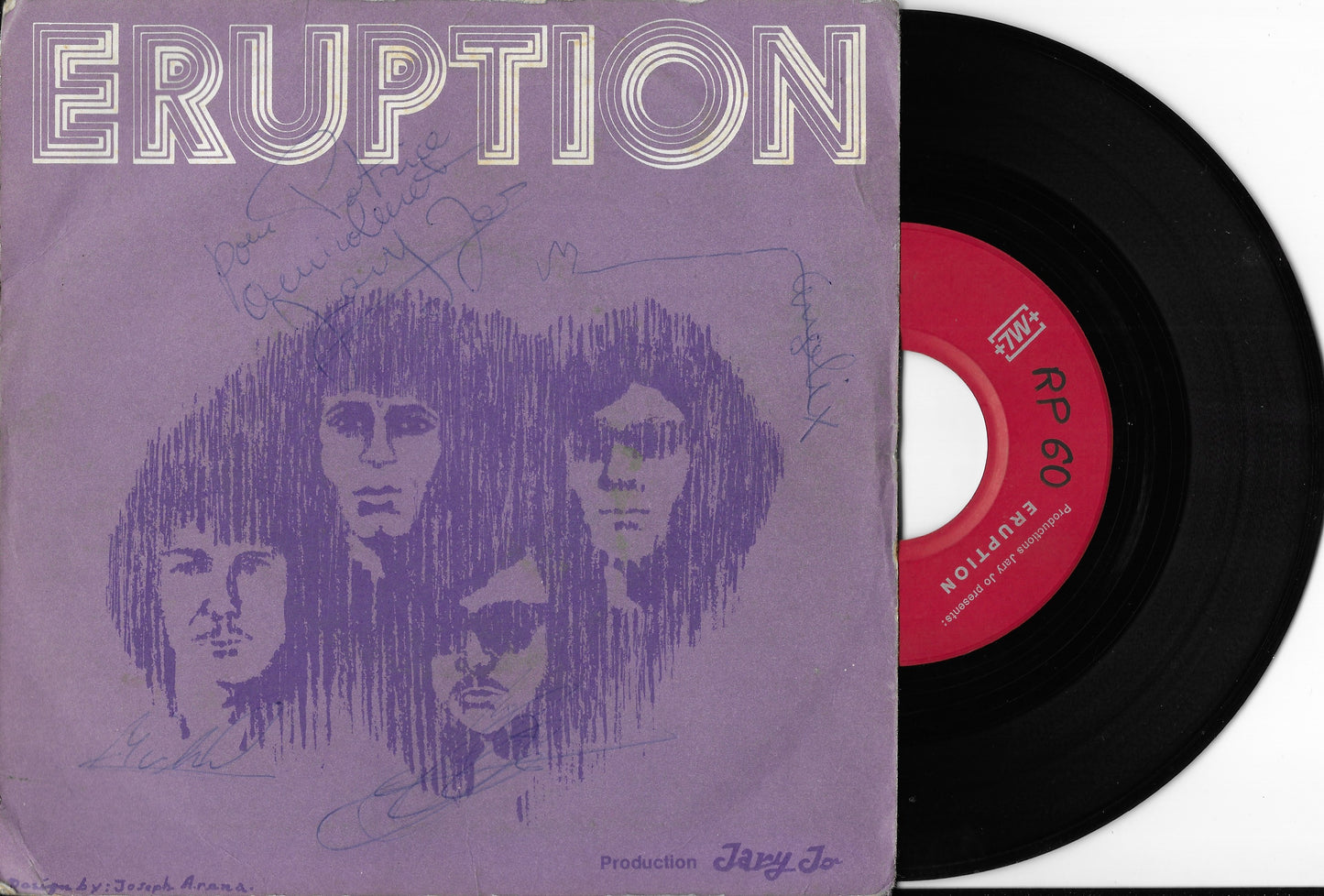 ERUPTION - The Walls Of Hell / Rondo