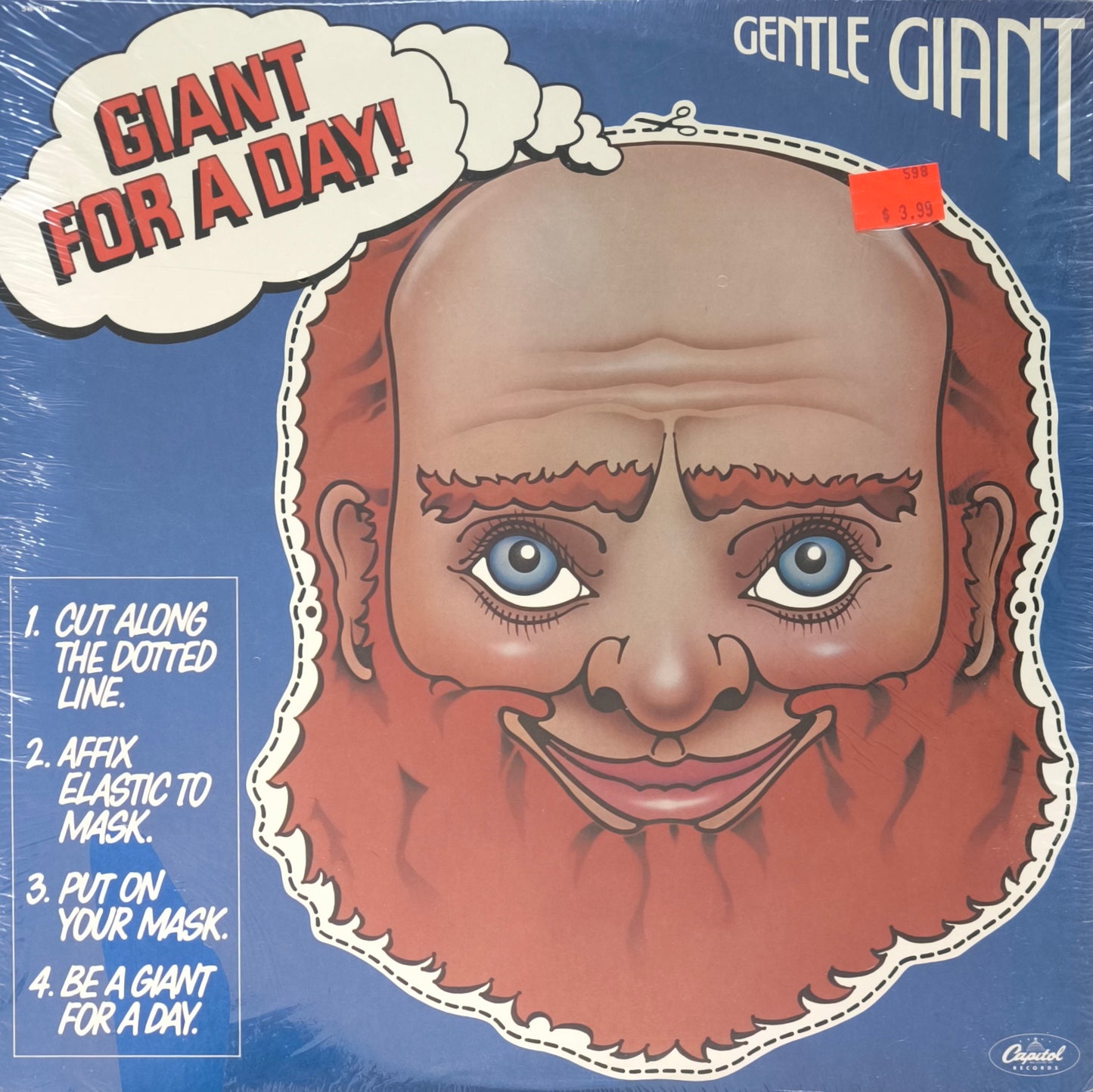 GENTLE GIANT - Giant For A Day (Pressage US 1978) (Neuf scellé non ouvert)