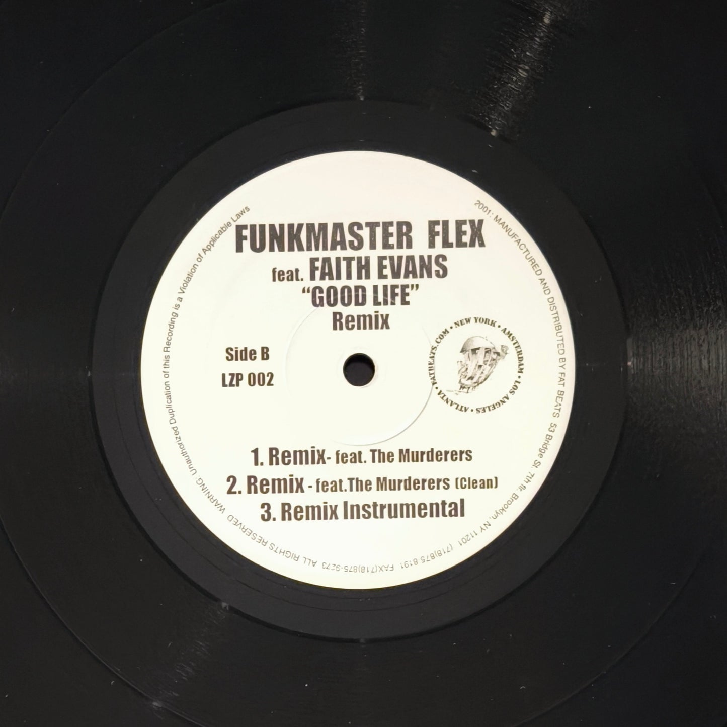 FUNKMASTER FLEX Feat. FAITH EVANS - Good Life (The Remixes)