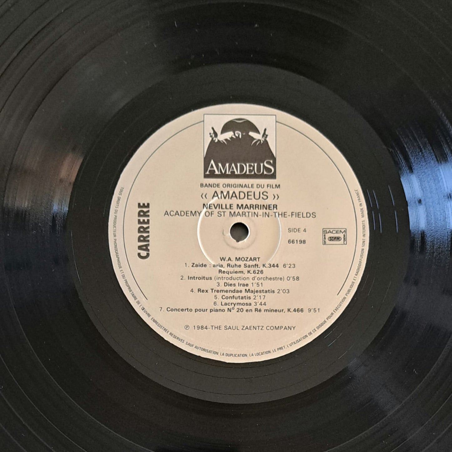 AMADEUS - Bande originale du film