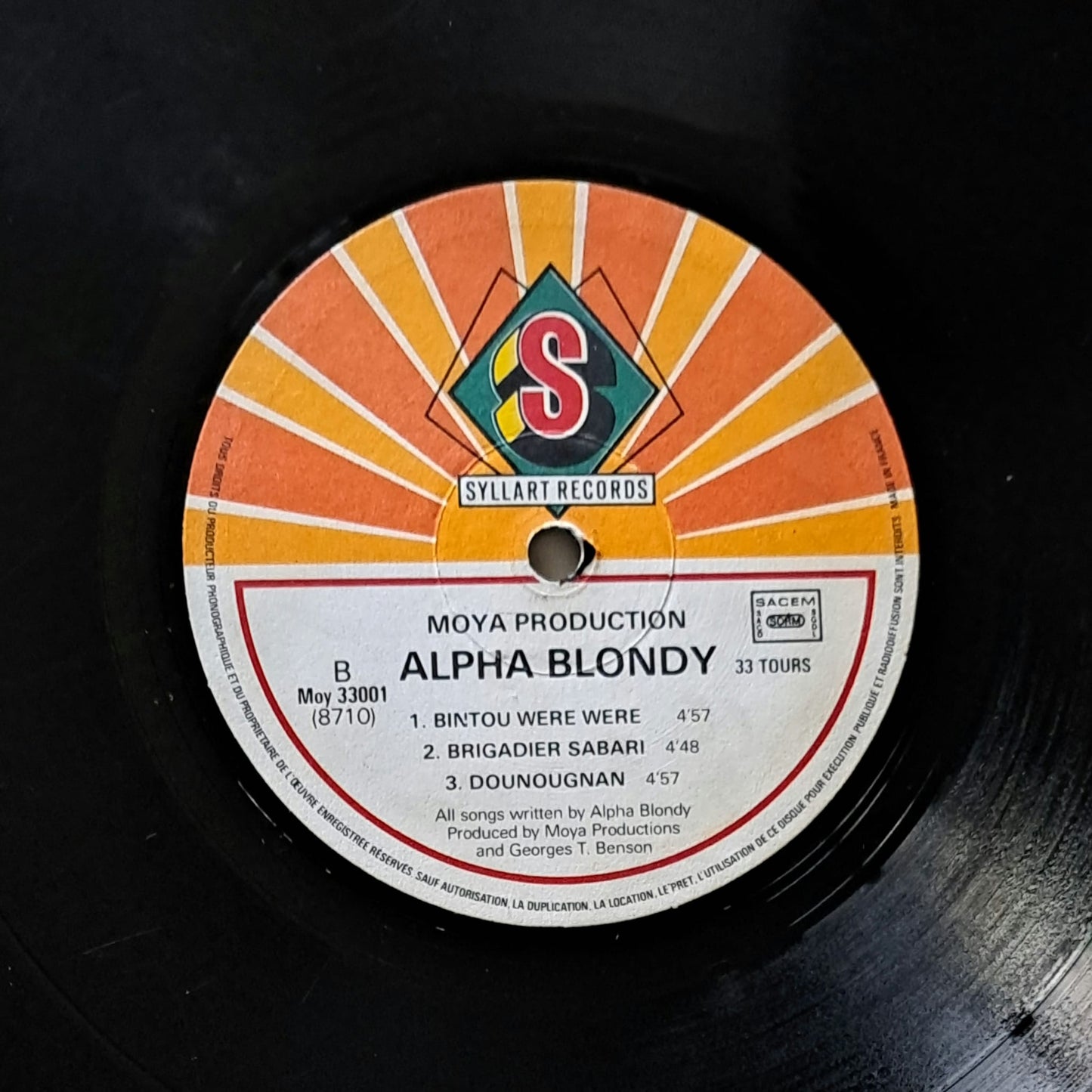 ALPHA BLONDY AND THE NATTY REBELS - Jah Glory