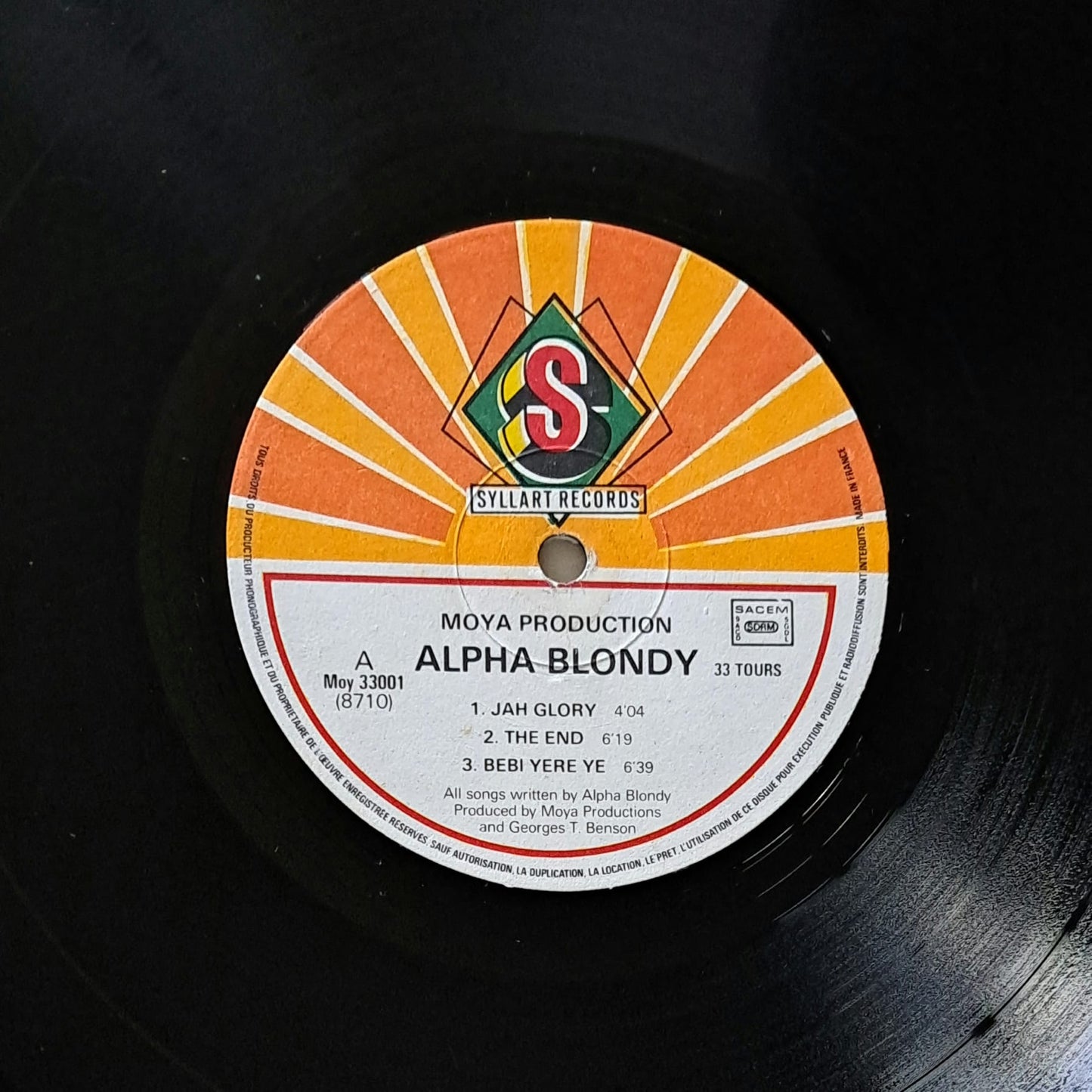 ALPHA BLONDY AND THE NATTY REBELS - Jah Glory