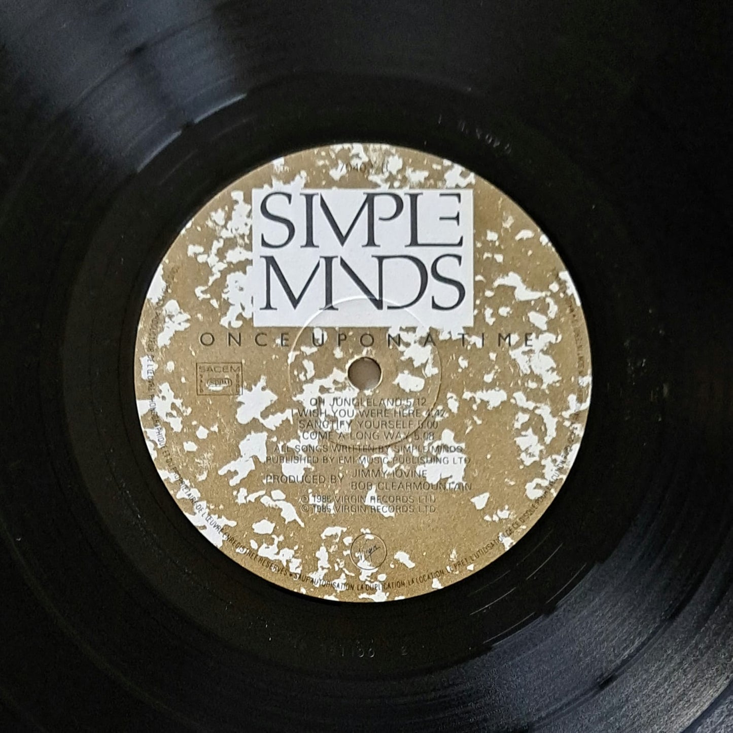 SIMPLE MINDS - Once Upon A Time