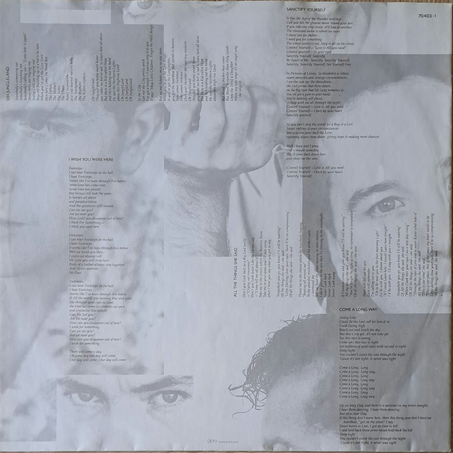 SIMPLE MINDS - Once Upon A Time