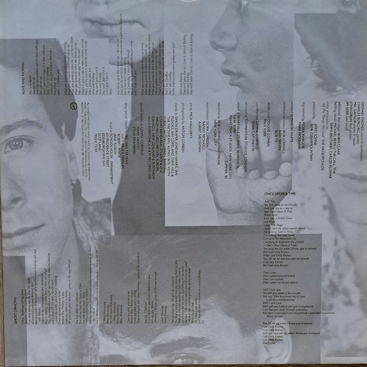 SIMPLE MINDS - Once Upon A Time