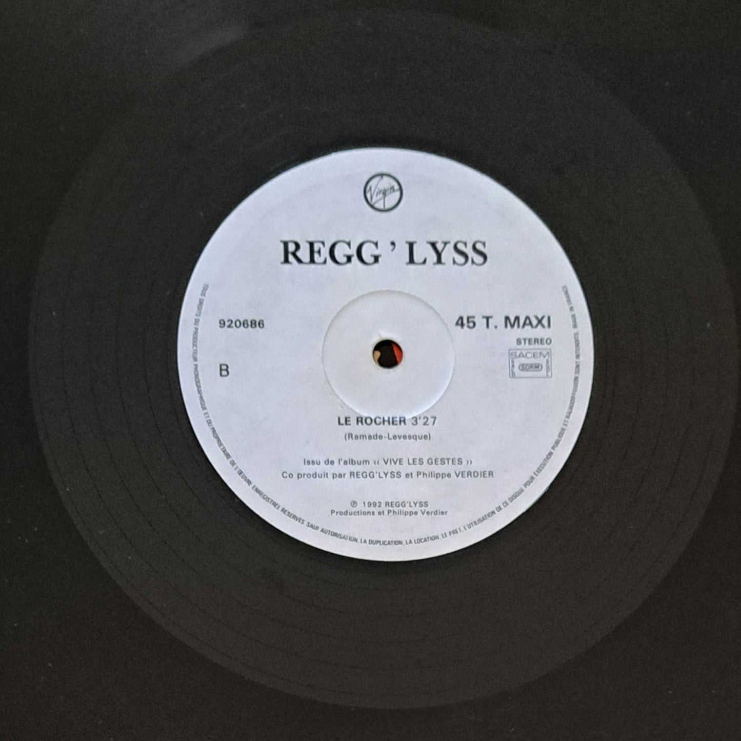 REGG'LYSS - Mets De L'Huile / Le Rocher