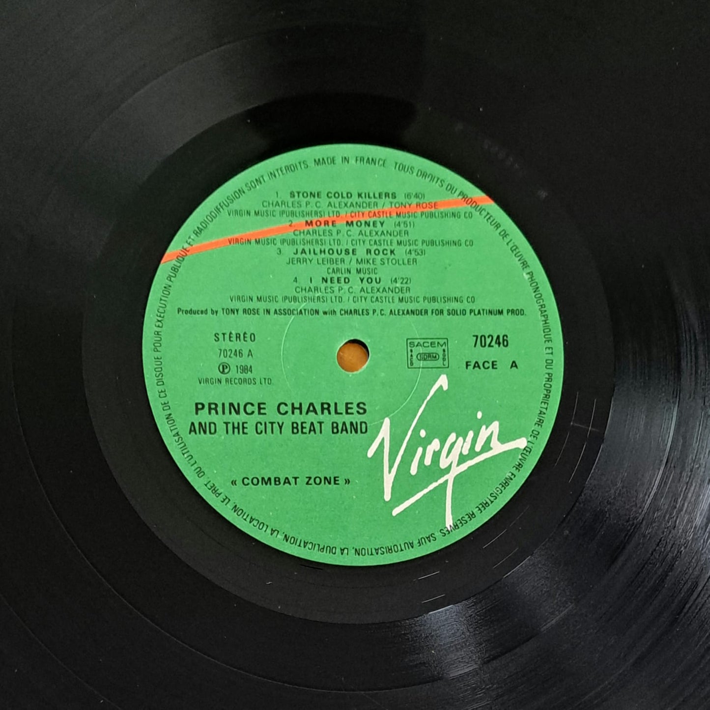 PRINCE CHARLES AND THE CITY BEAT BAND - Combat Zone