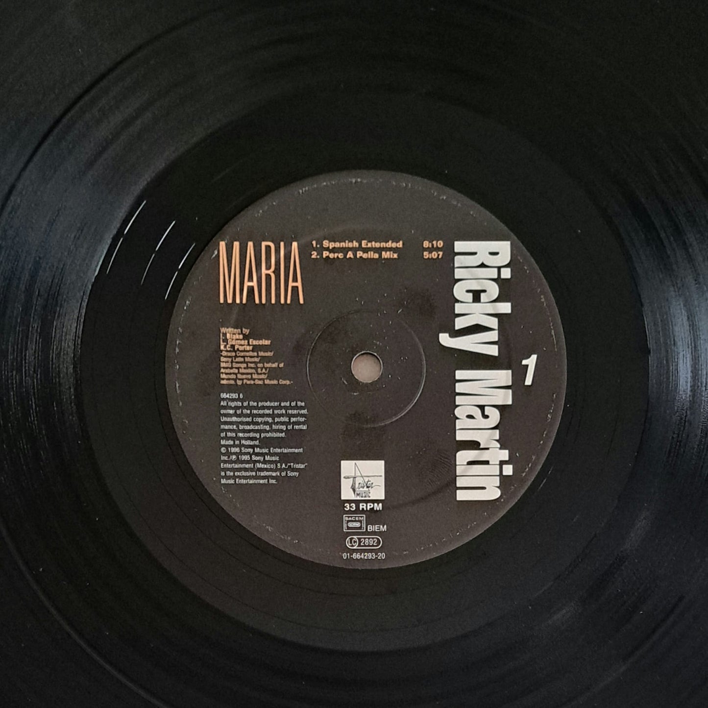 RICKY MARTIN - Maria (Remixes)