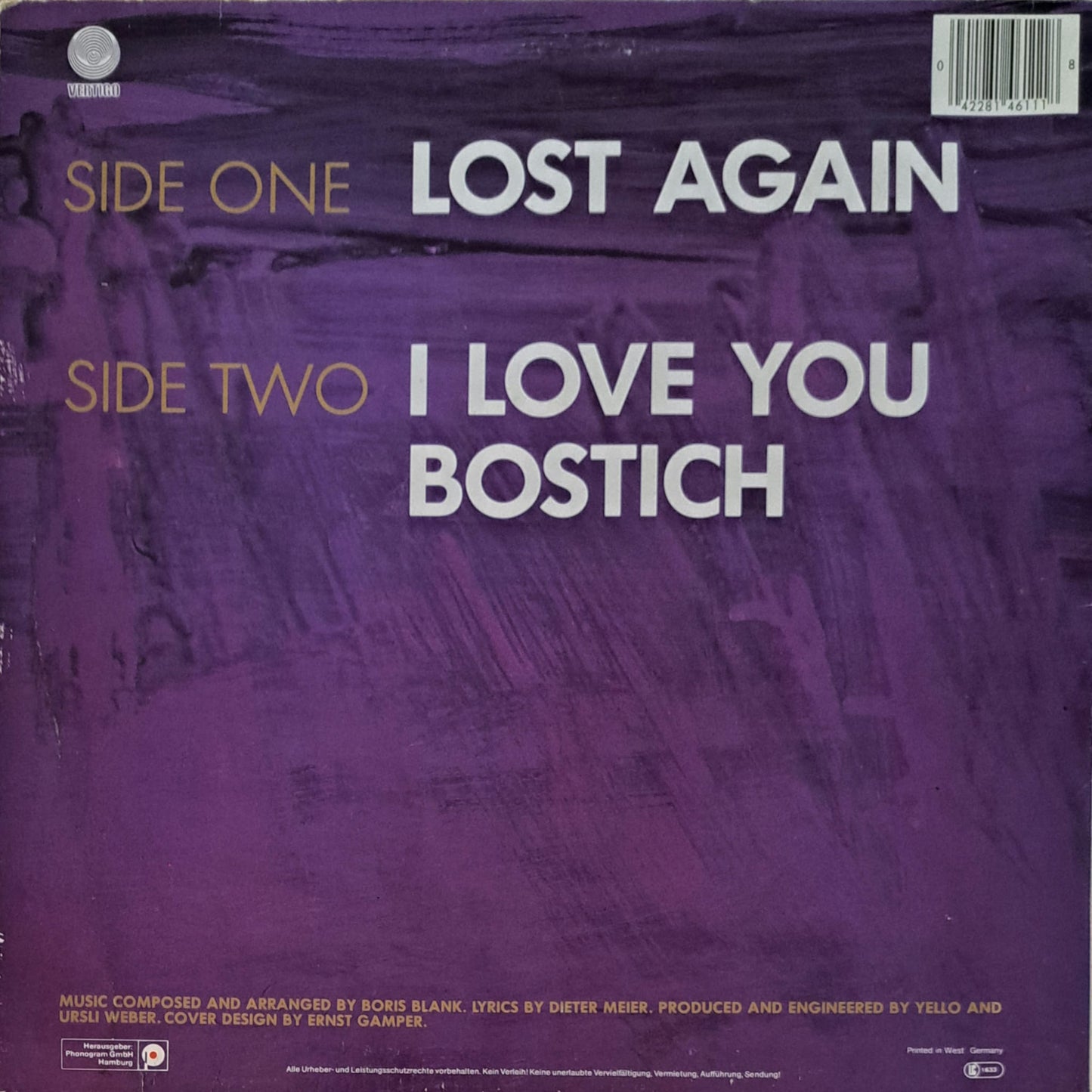 YELLO - Lost Again