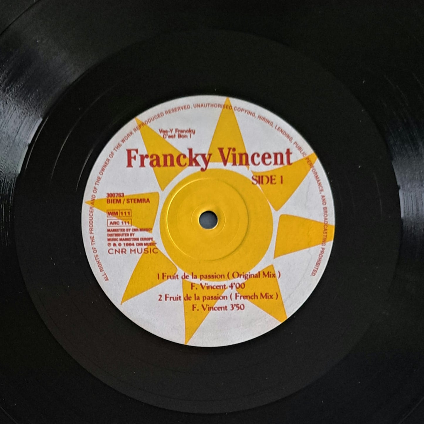FRANCKY VINCENT - Fruit De La Passion