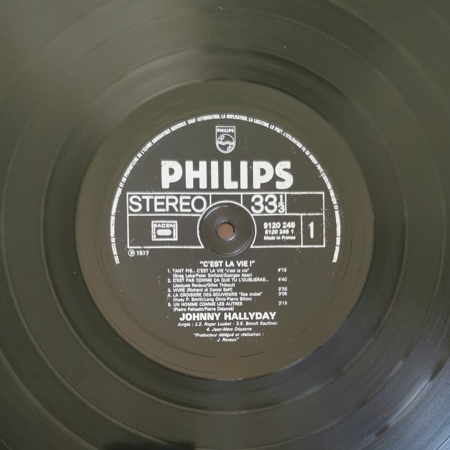 JOHNNY HALLYDAY - C'est la vie
