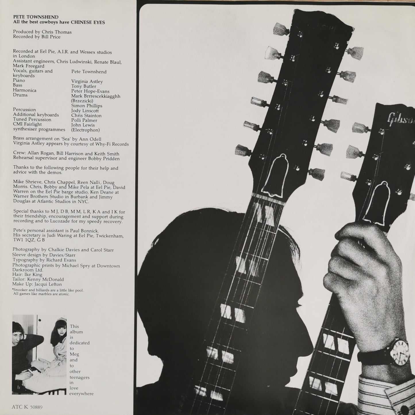 PETE TOWNSHEND - All The Best Cowboys Have Chinese Eyes