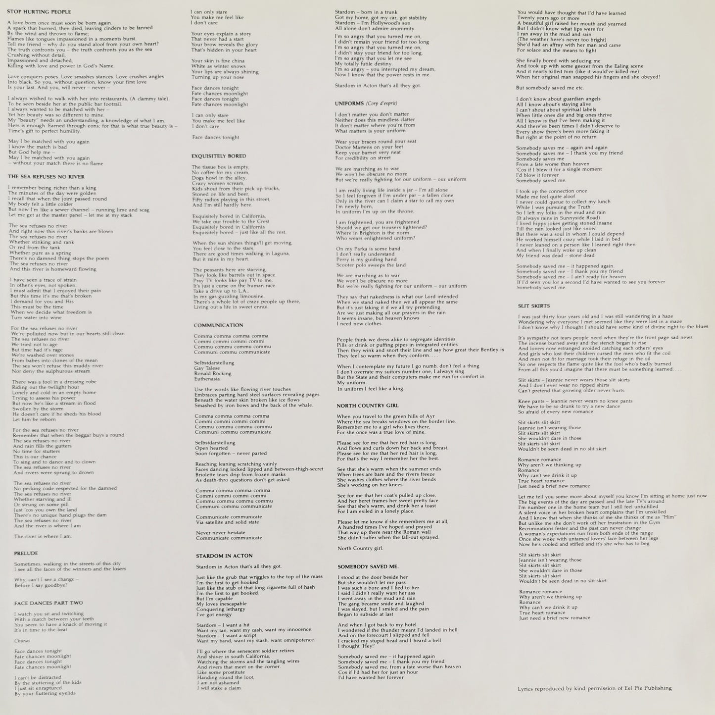 PETE TOWNSHEND - All The Best Cowboys Have Chinese Eyes