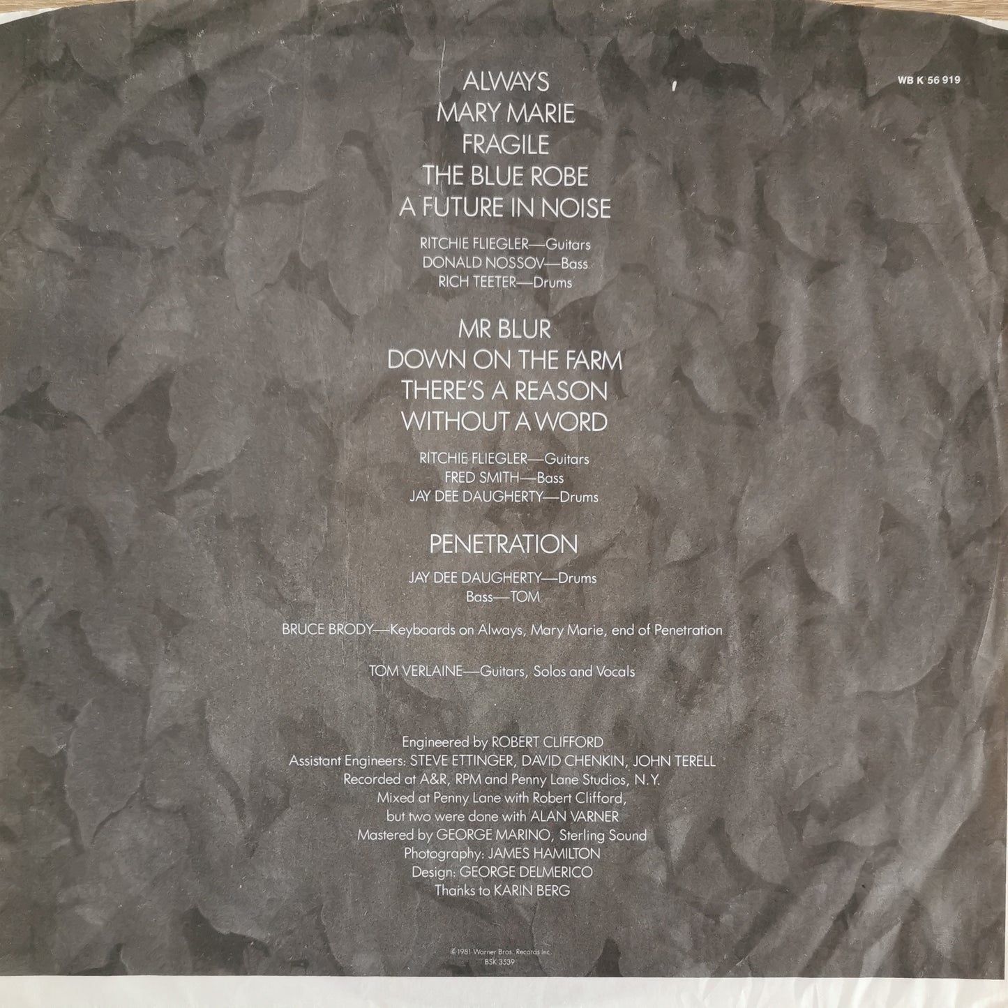 TOM VERLAINE - Dreamtime