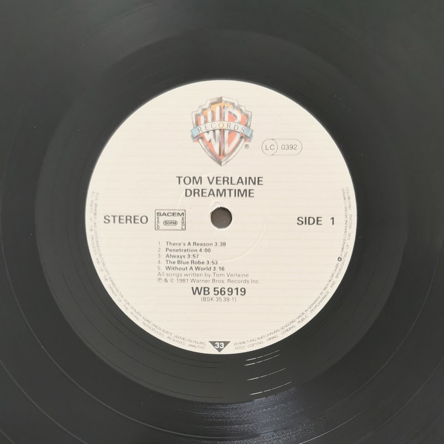 TOM VERLAINE - Dreamtime