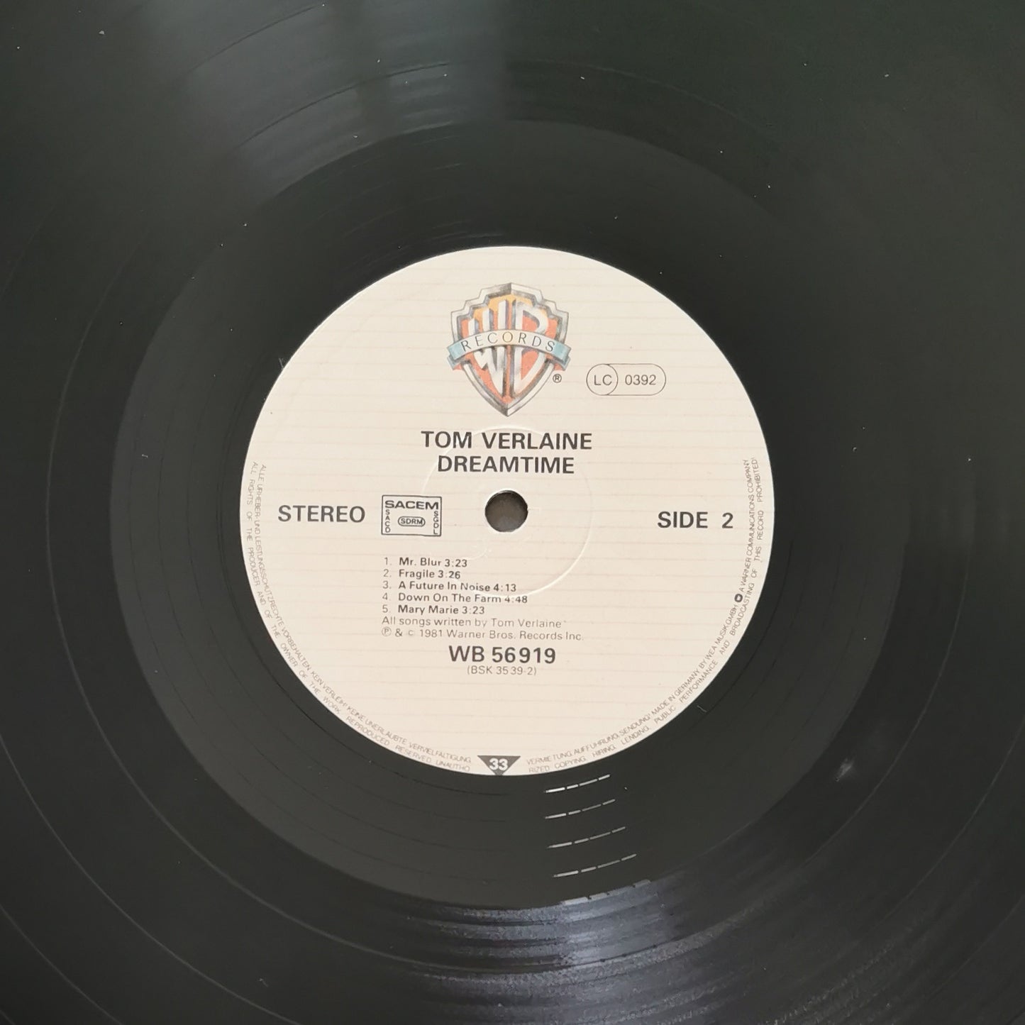TOM VERLAINE - Dreamtime