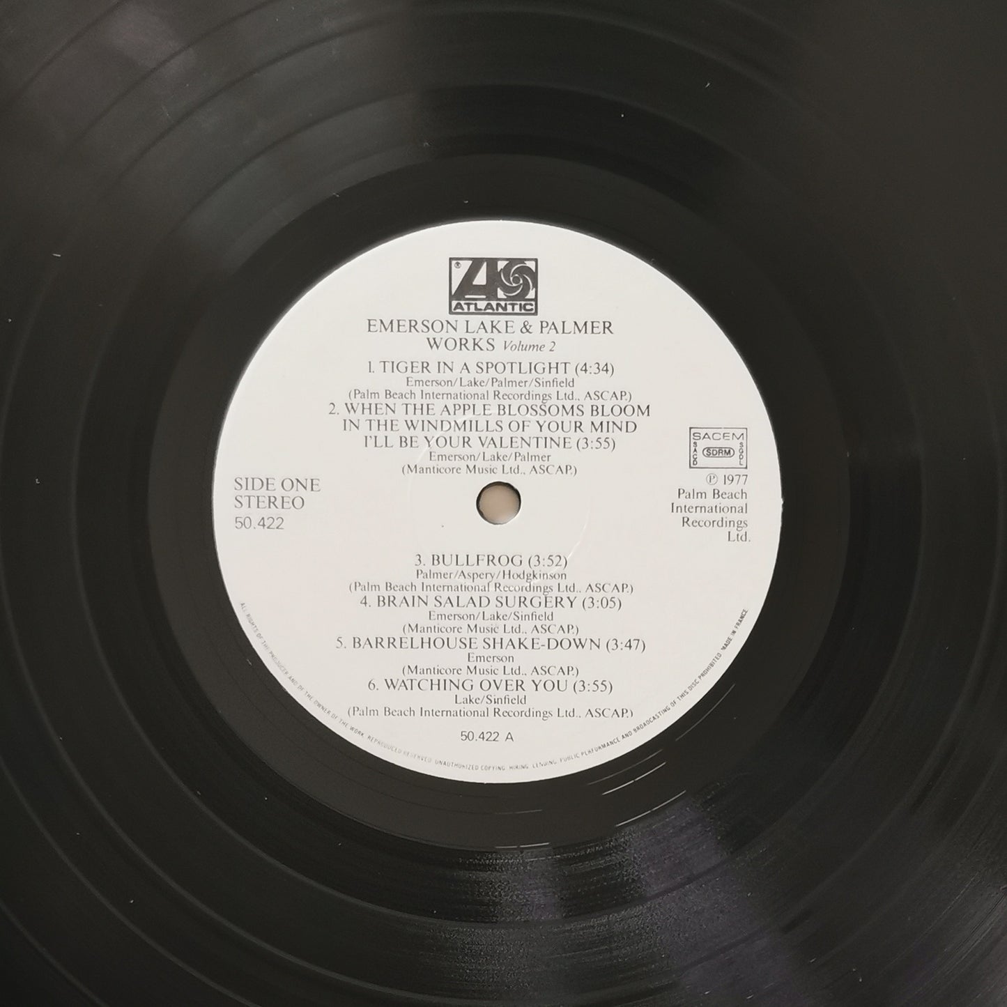 EMERSON LAKE & PALMER - Works Volume 2