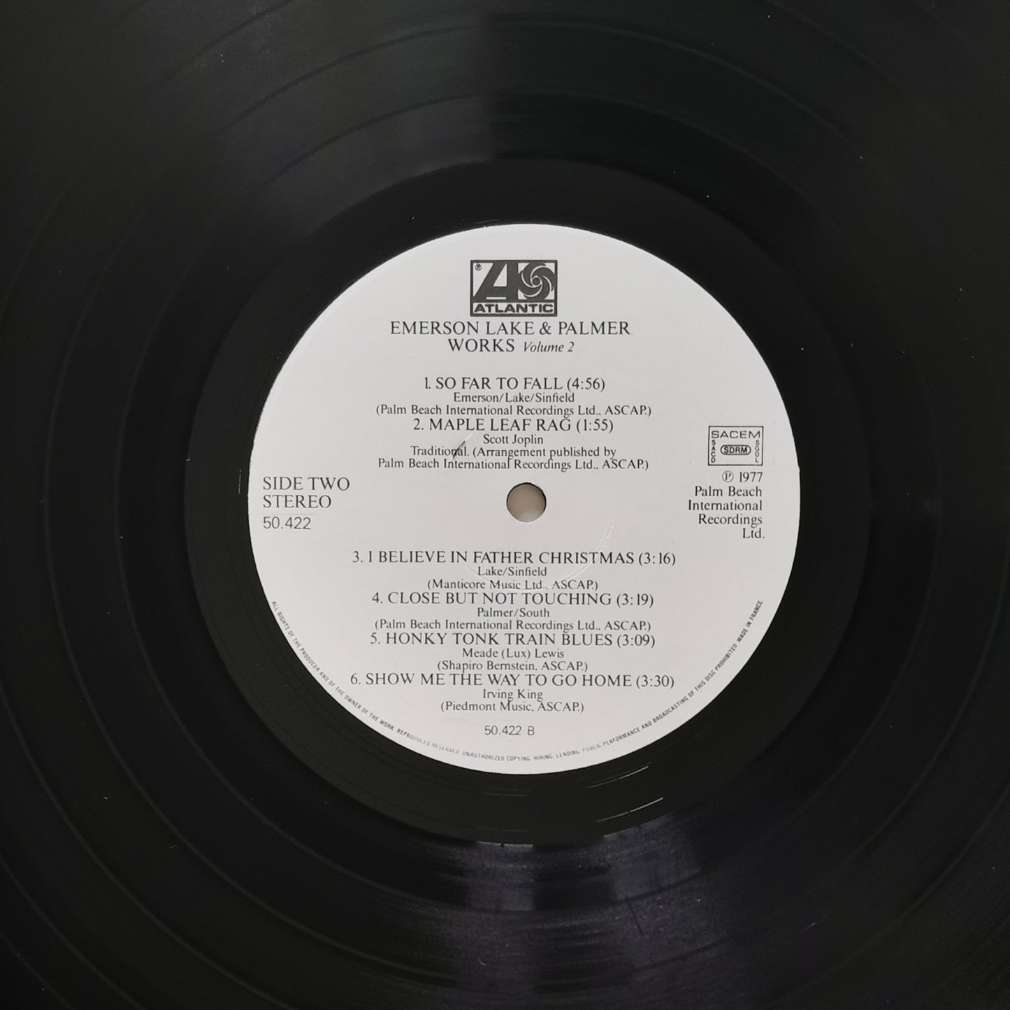 EMERSON LAKE & PALMER - Works Volume 2