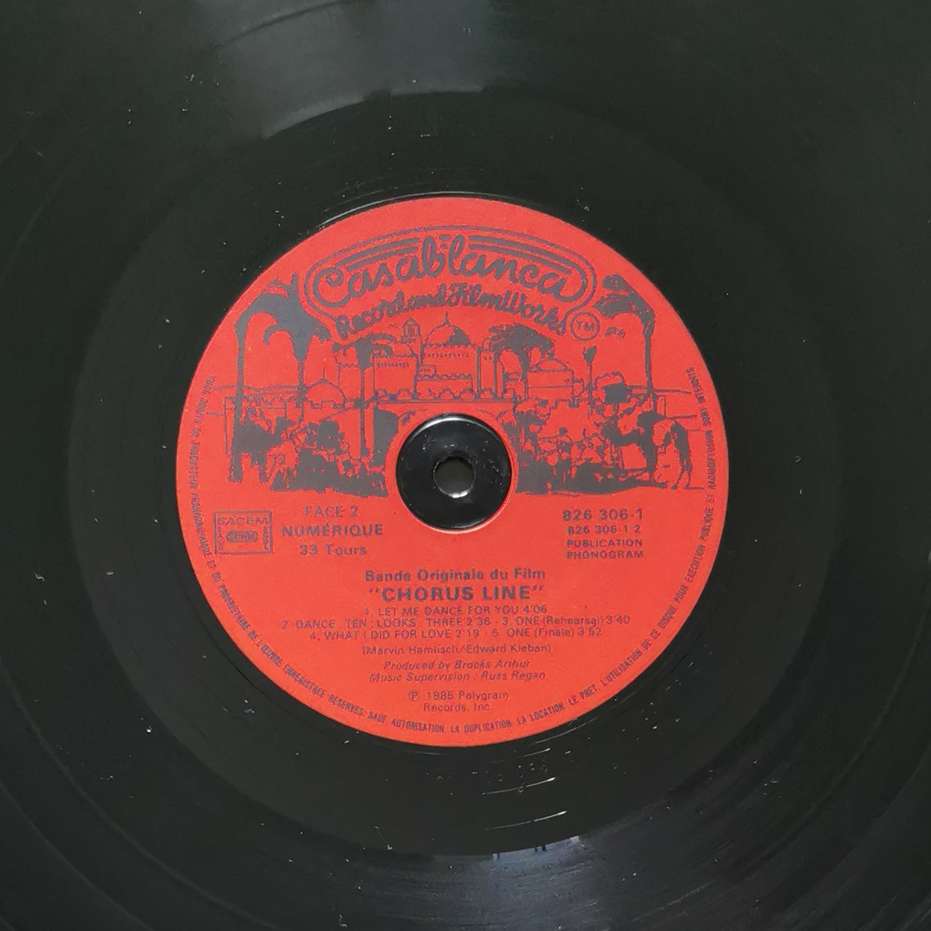 CHORUS LINE - Bande Originale du film