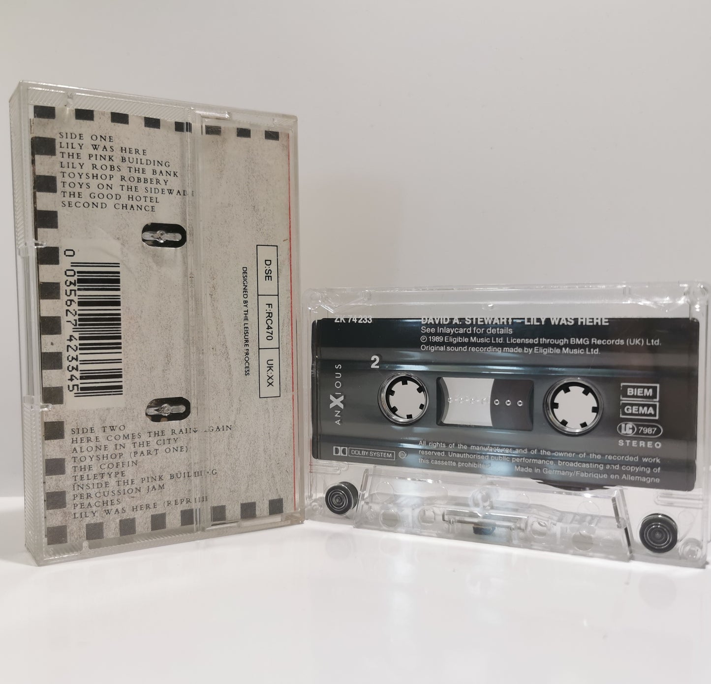 DAVID A. STEWART and featuring CANDY DULFER - Lily Was Here