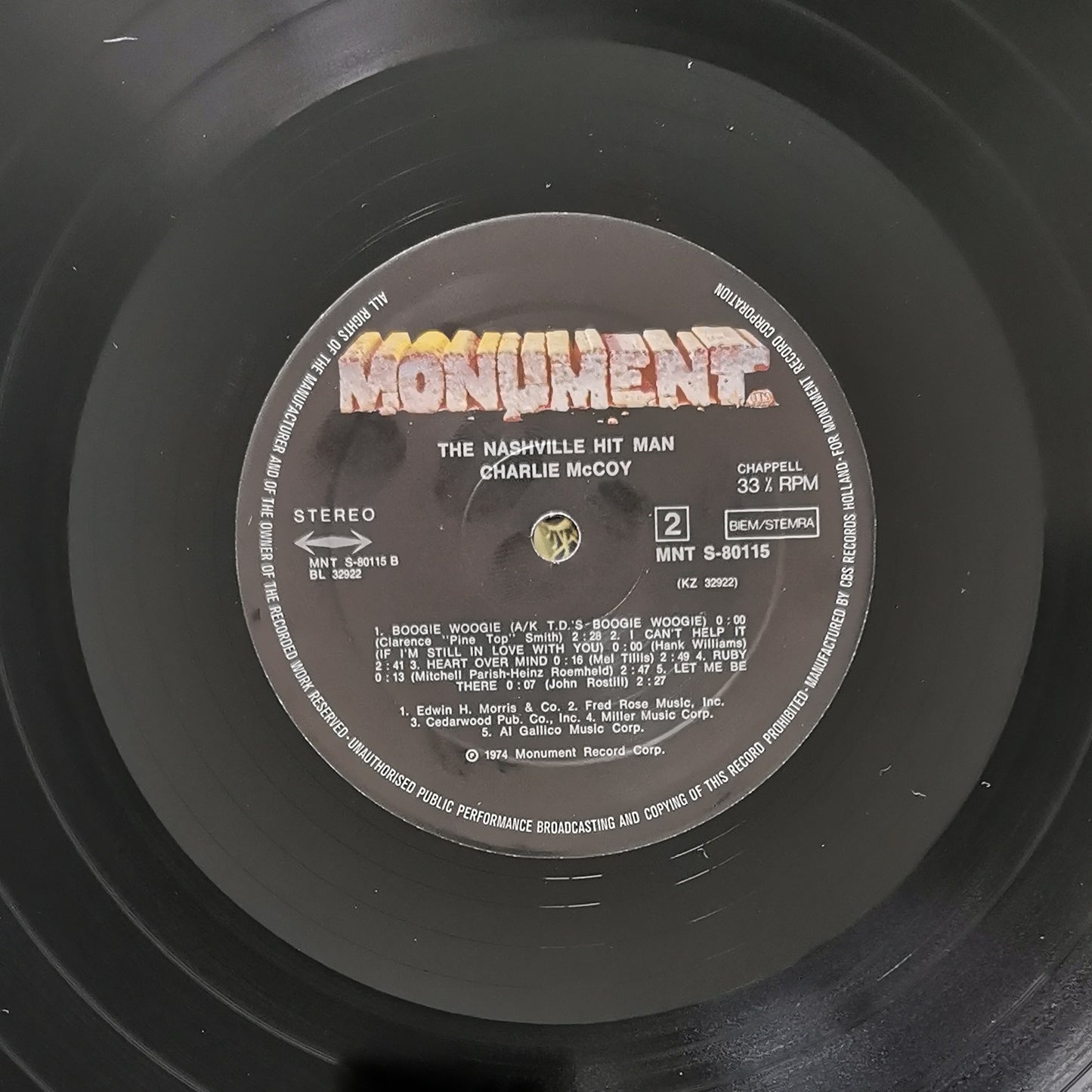 CHARLIE McCOY - The Nashville Hit Man