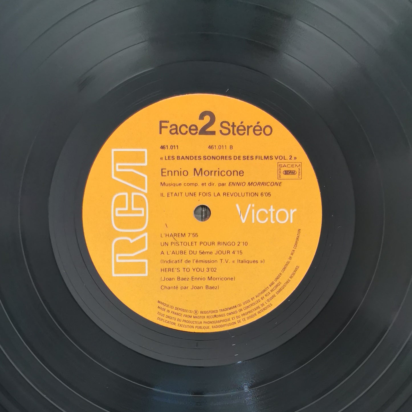 ENNIO MORRICONE - Les Bandes Sonores De Ses Films Vol. 2