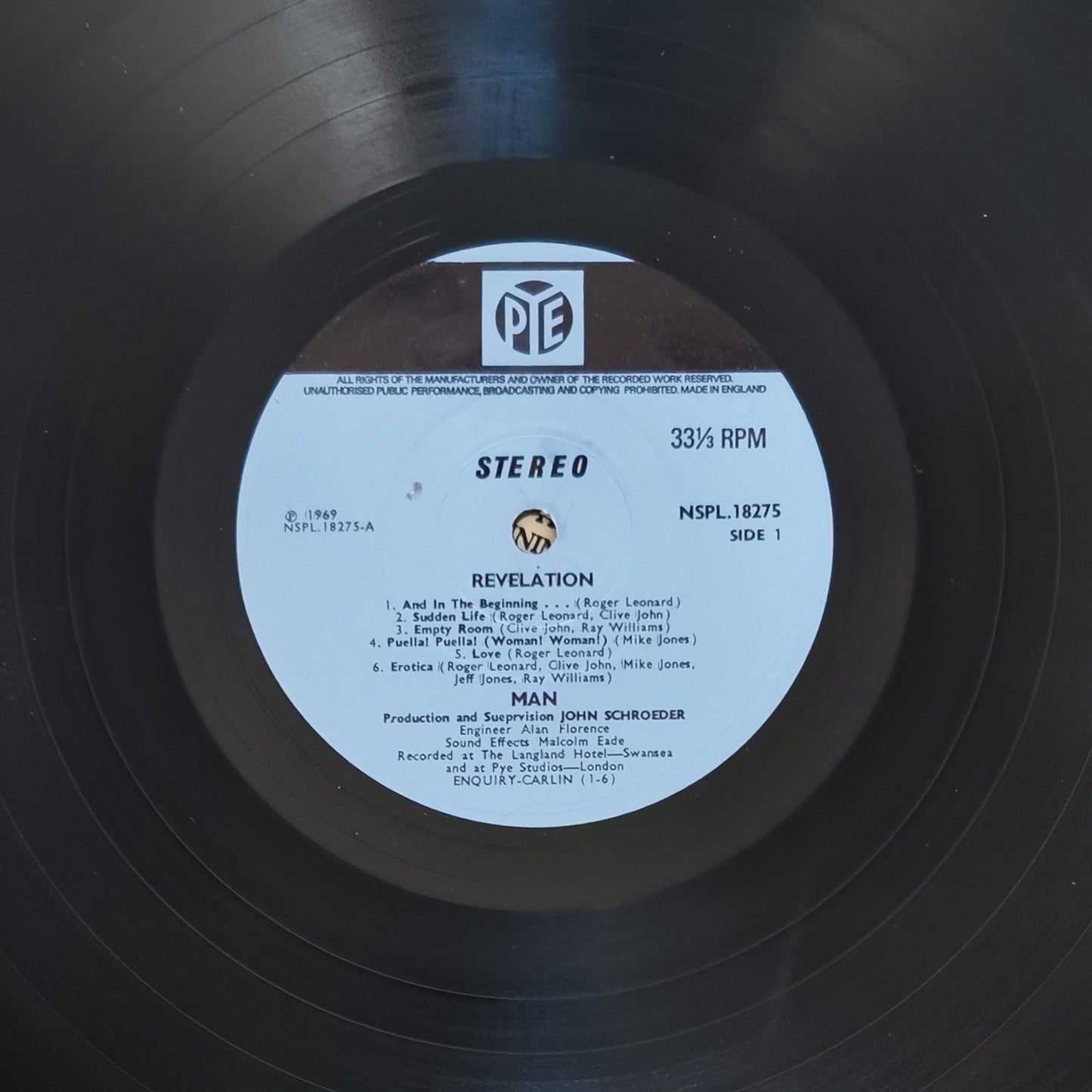 MAN - Revelation (pressage UK)