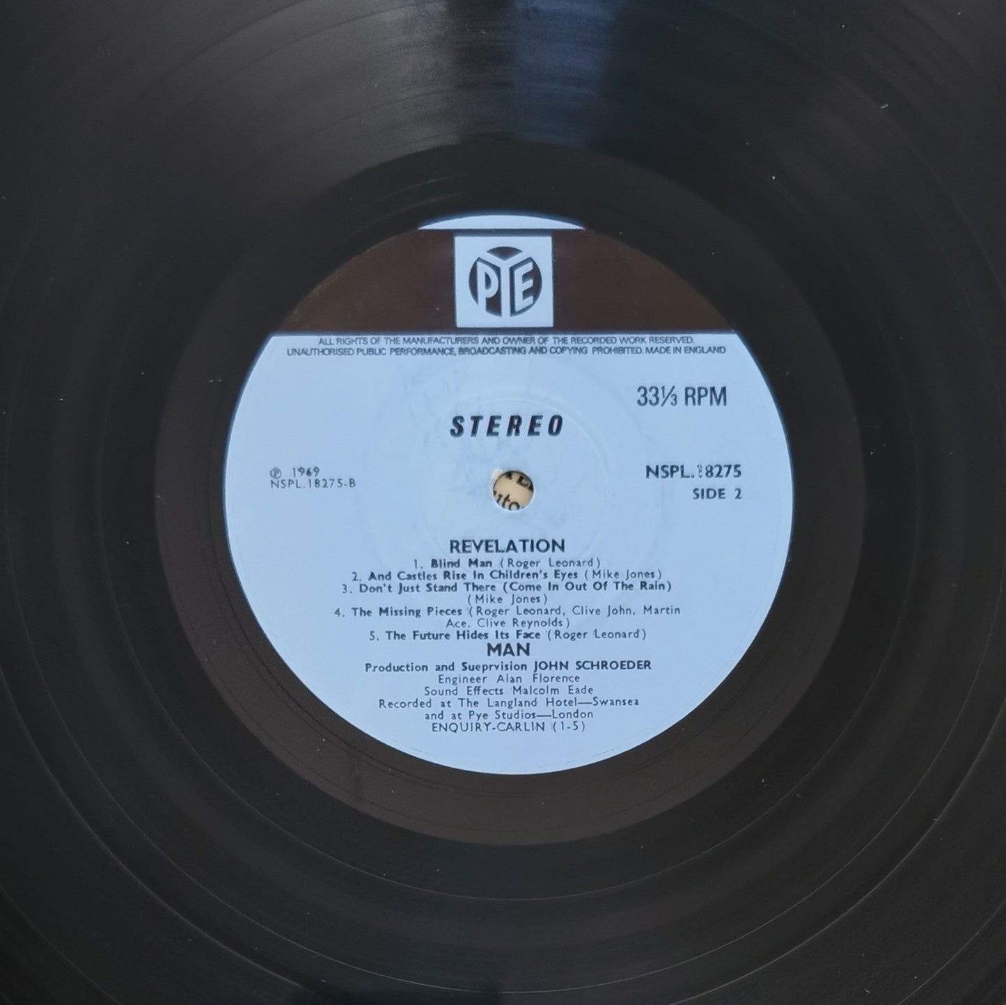 MAN - Revelation (pressage UK)
