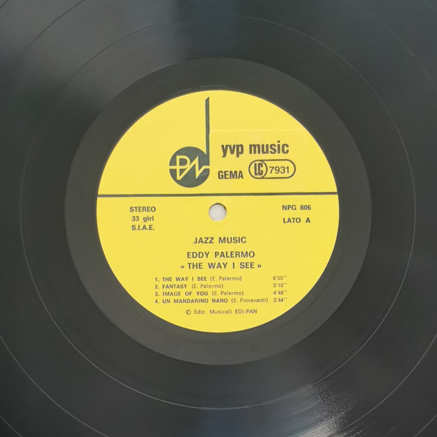EDDY PALERMO - The Way I See