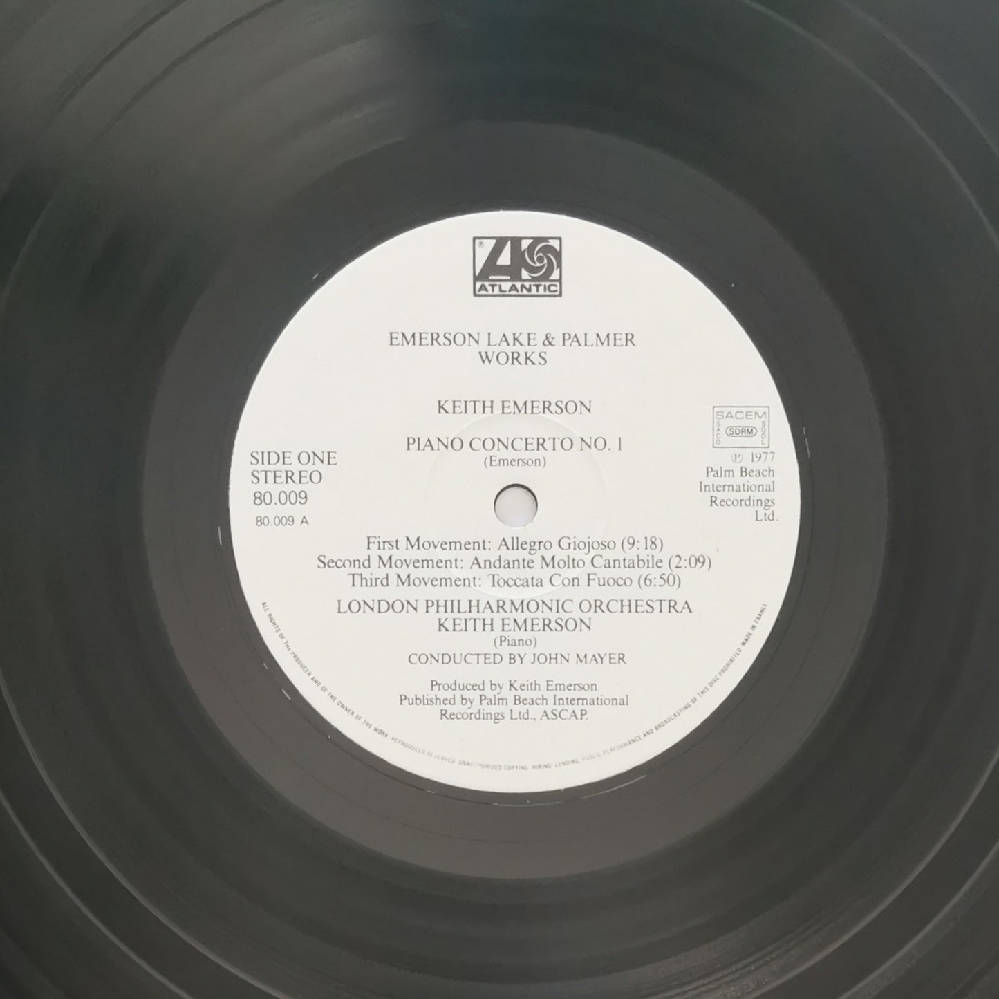 EMERSON LAKE & PALMER - Works (Volume 1)