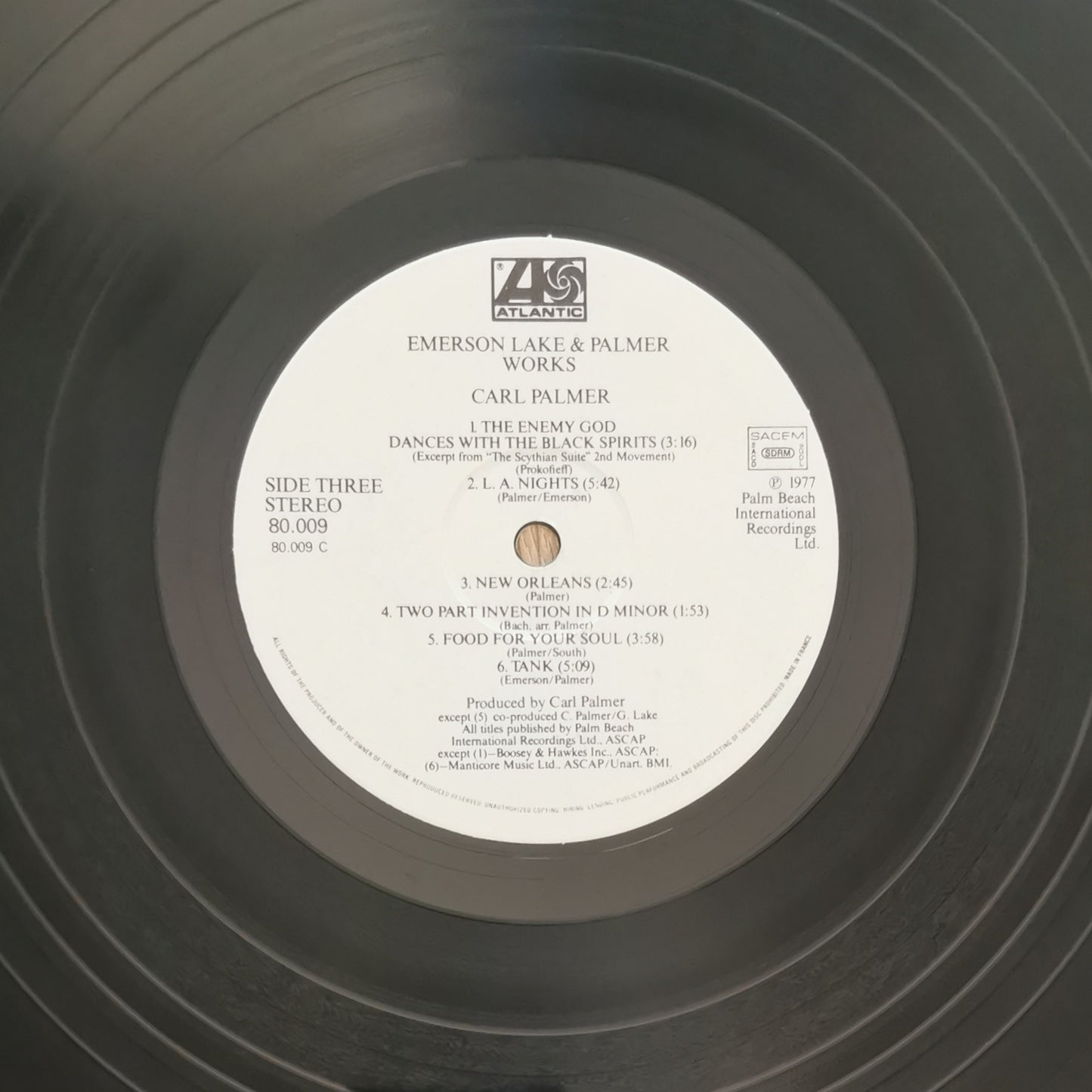 EMERSON LAKE & PALMER - Works (Volume 1)