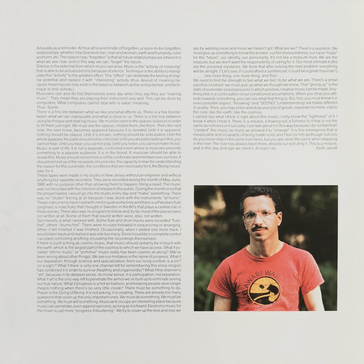 KEITH JARRETT - Spirits
