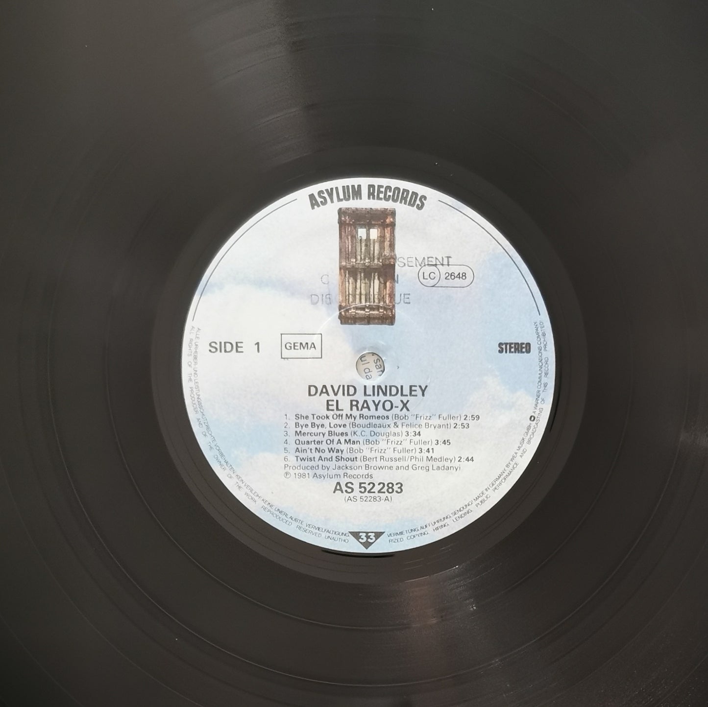 DAVID LINDLEY - El Rayo-X