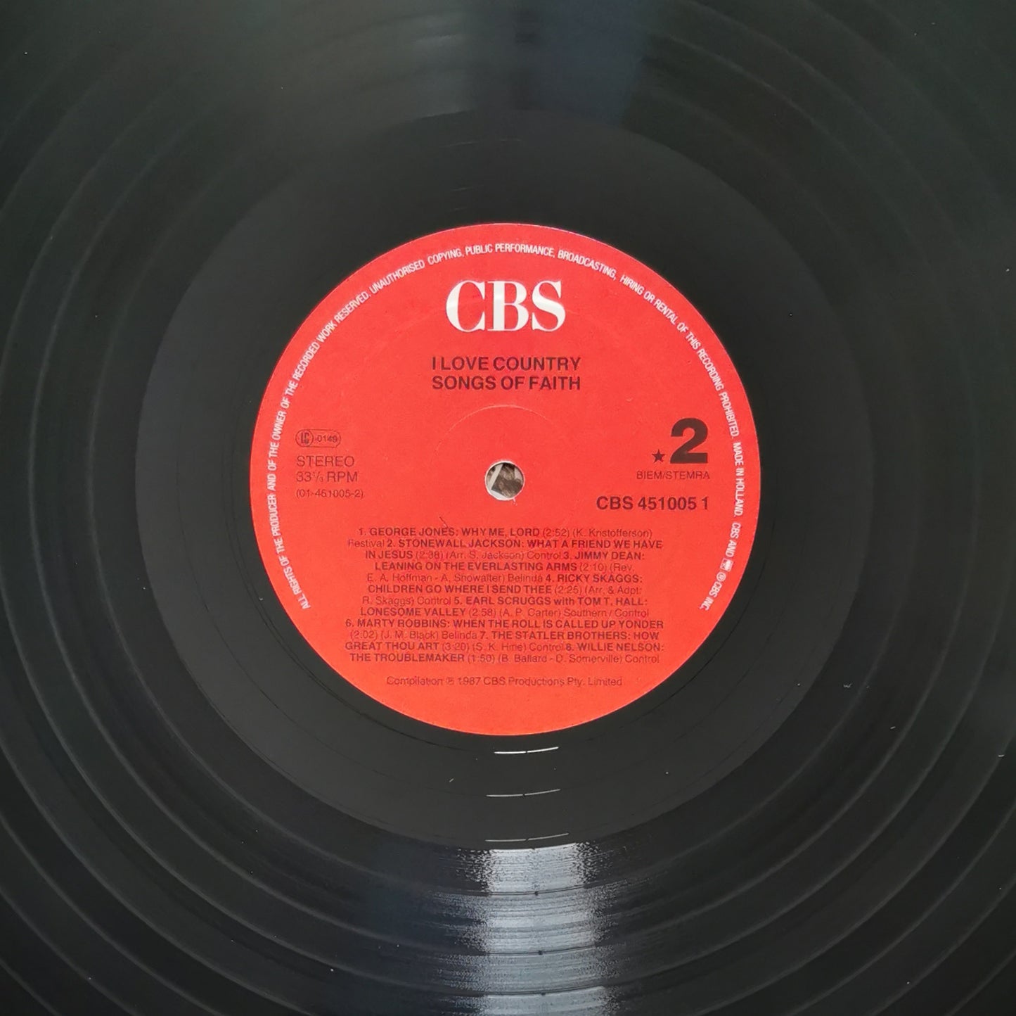 I LOVE COUNTRY SONGS OF FAITH