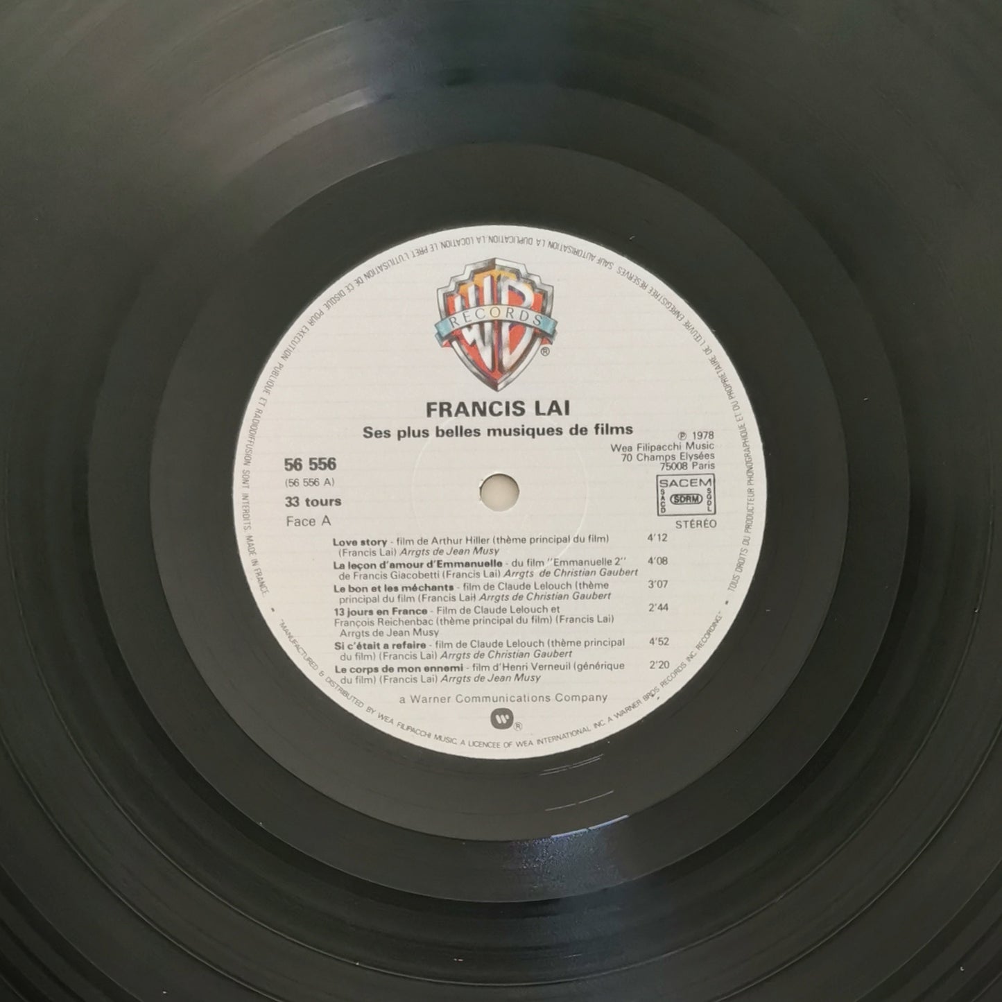 FRANCIS LAI - Ses Plus Belles Musiques De Films