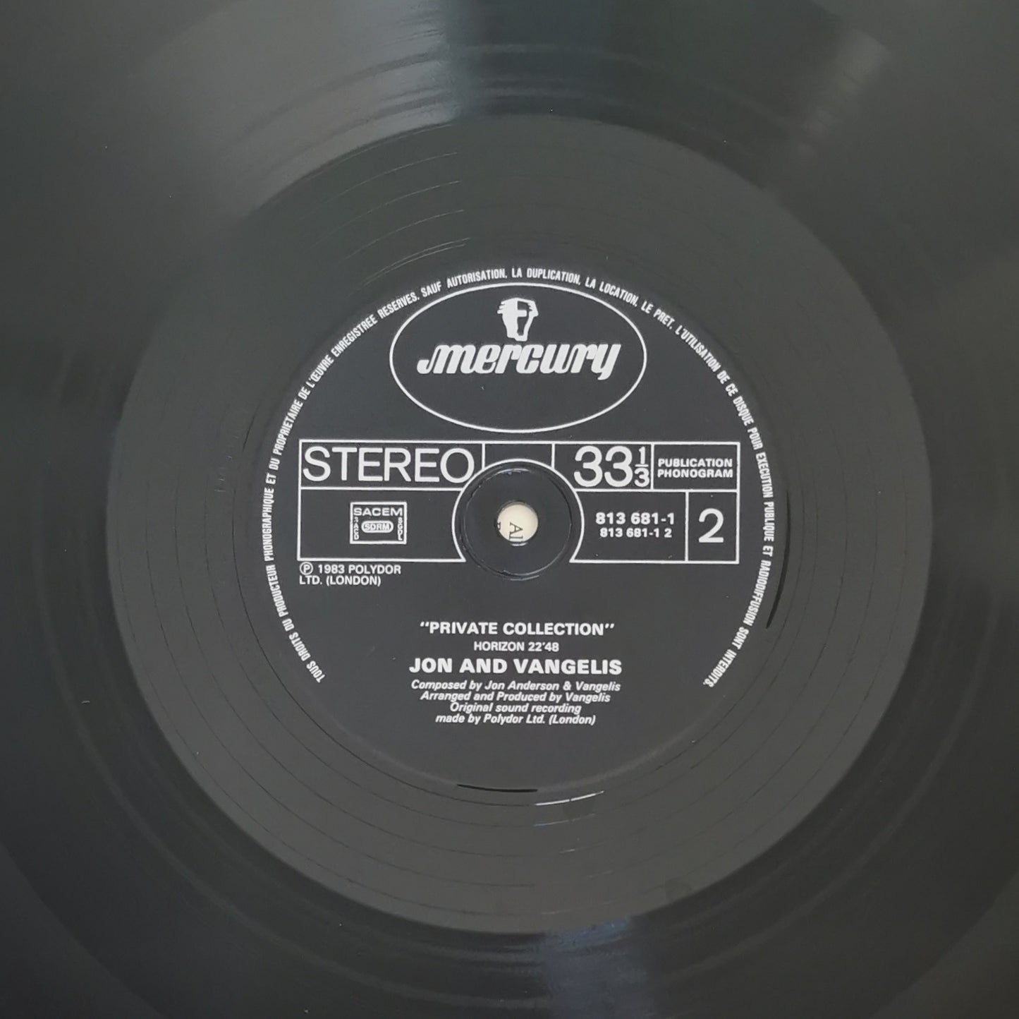 JON & VANGELIS - Private Collection