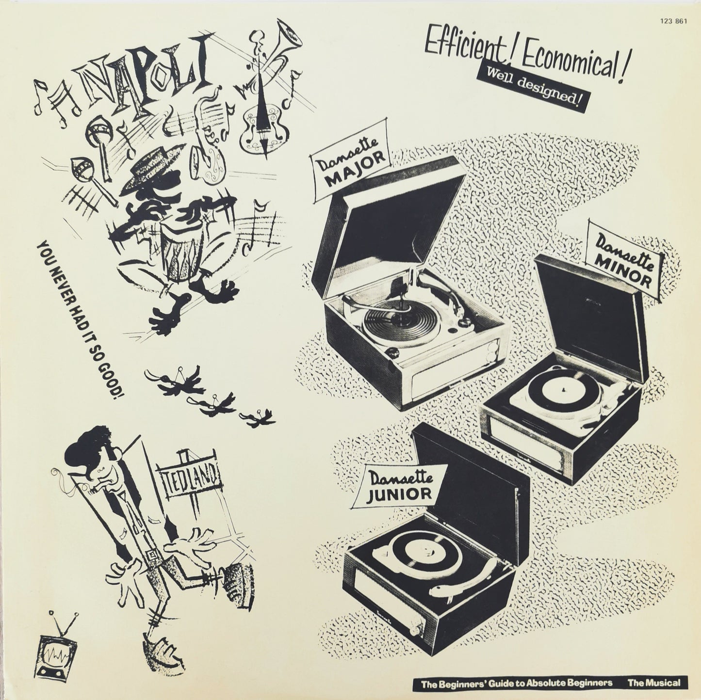 ABSOLUTE BEGINNERS THE MUSICAL - Songs From The Original Motion Picture