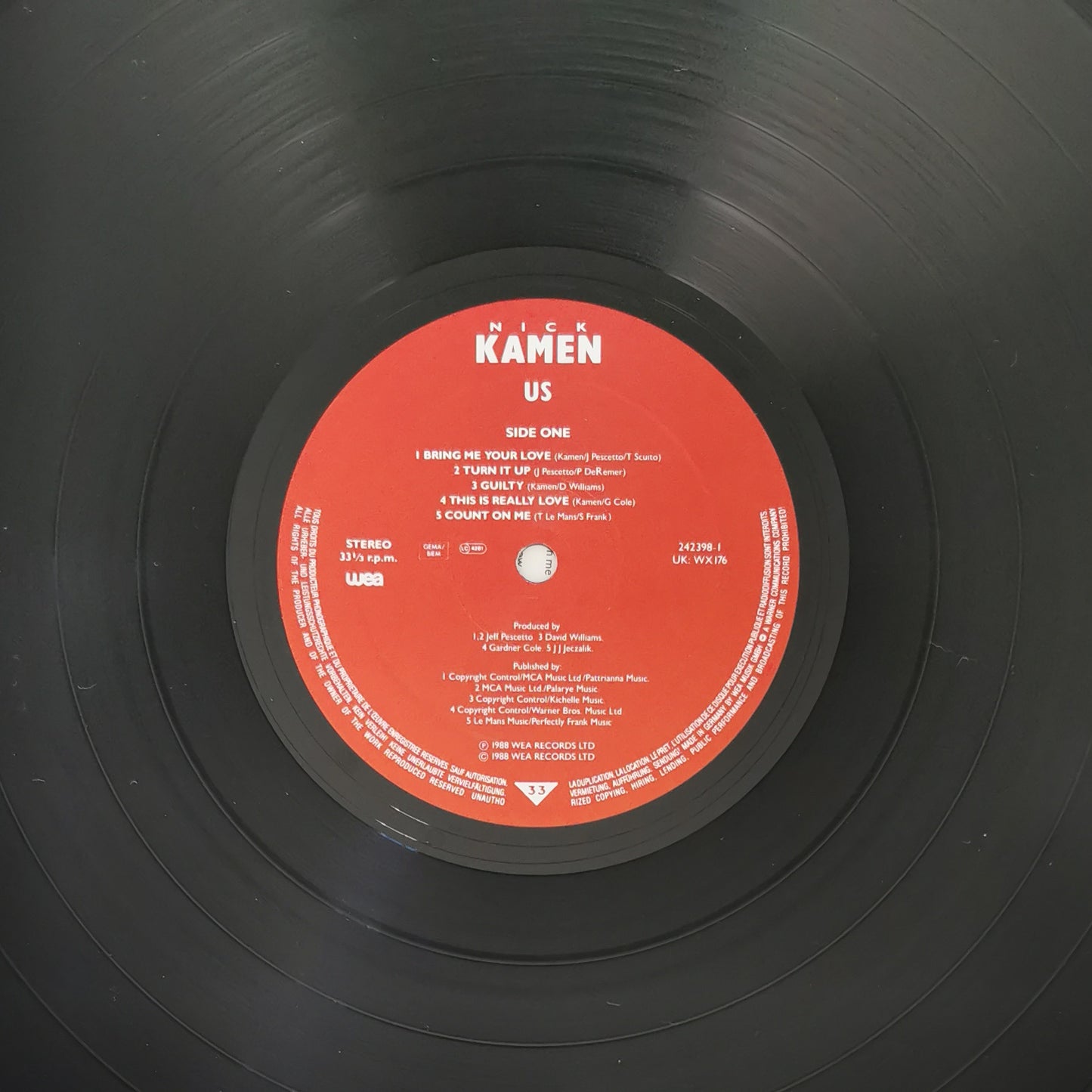 NICK KAMEN - Us