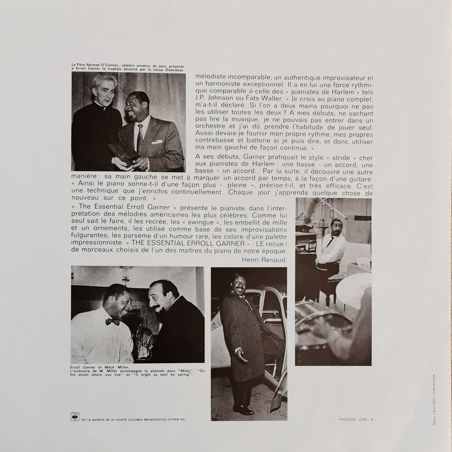 ERROLL GARNER - The Essential (coffret 3 vinyles)