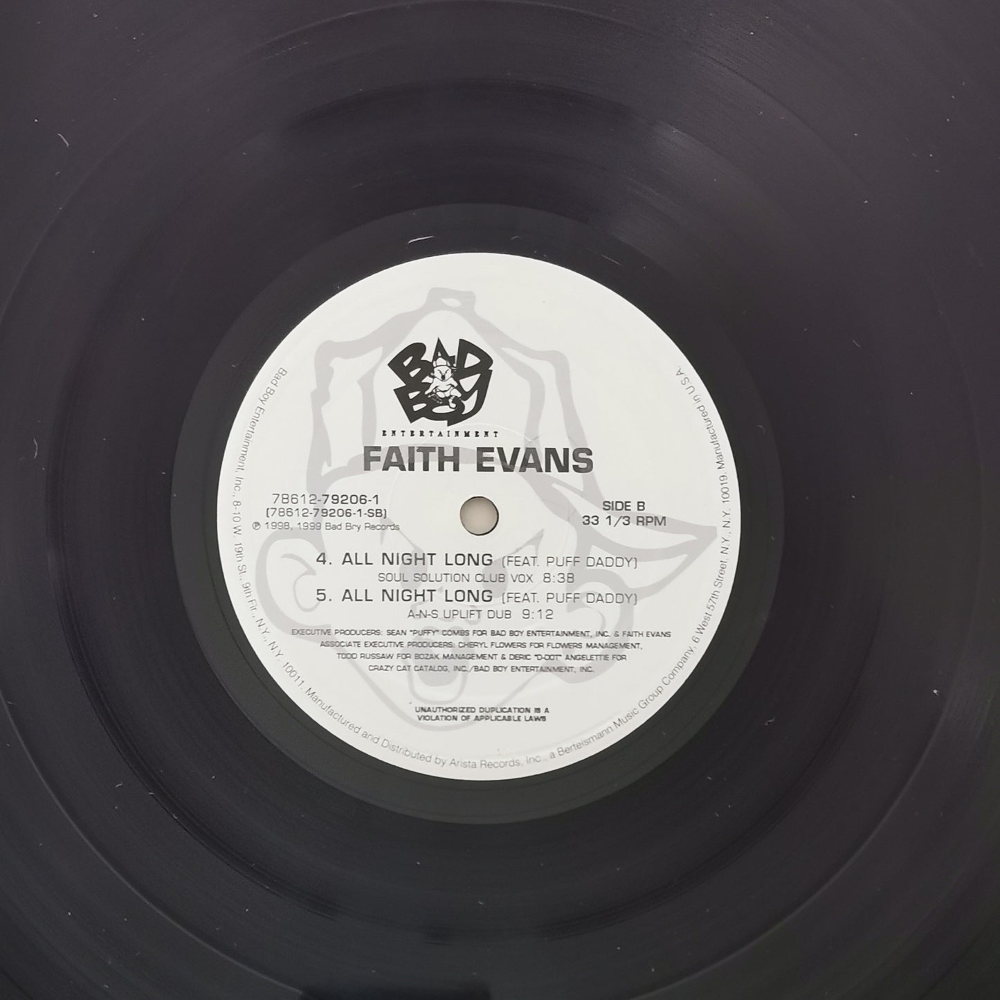 FAITH EVANS feat. PUFF DADDY - All Night Long