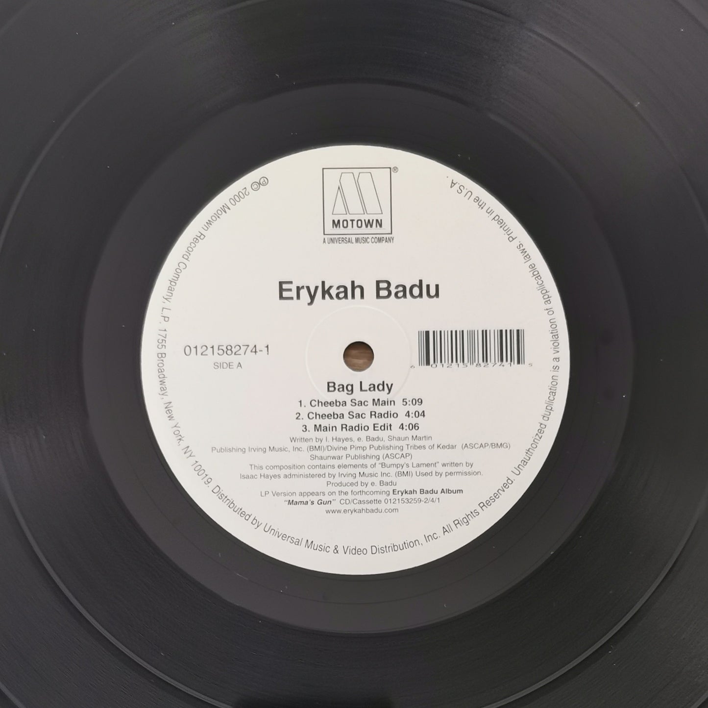 ERYKAH BADU - Bag Lady