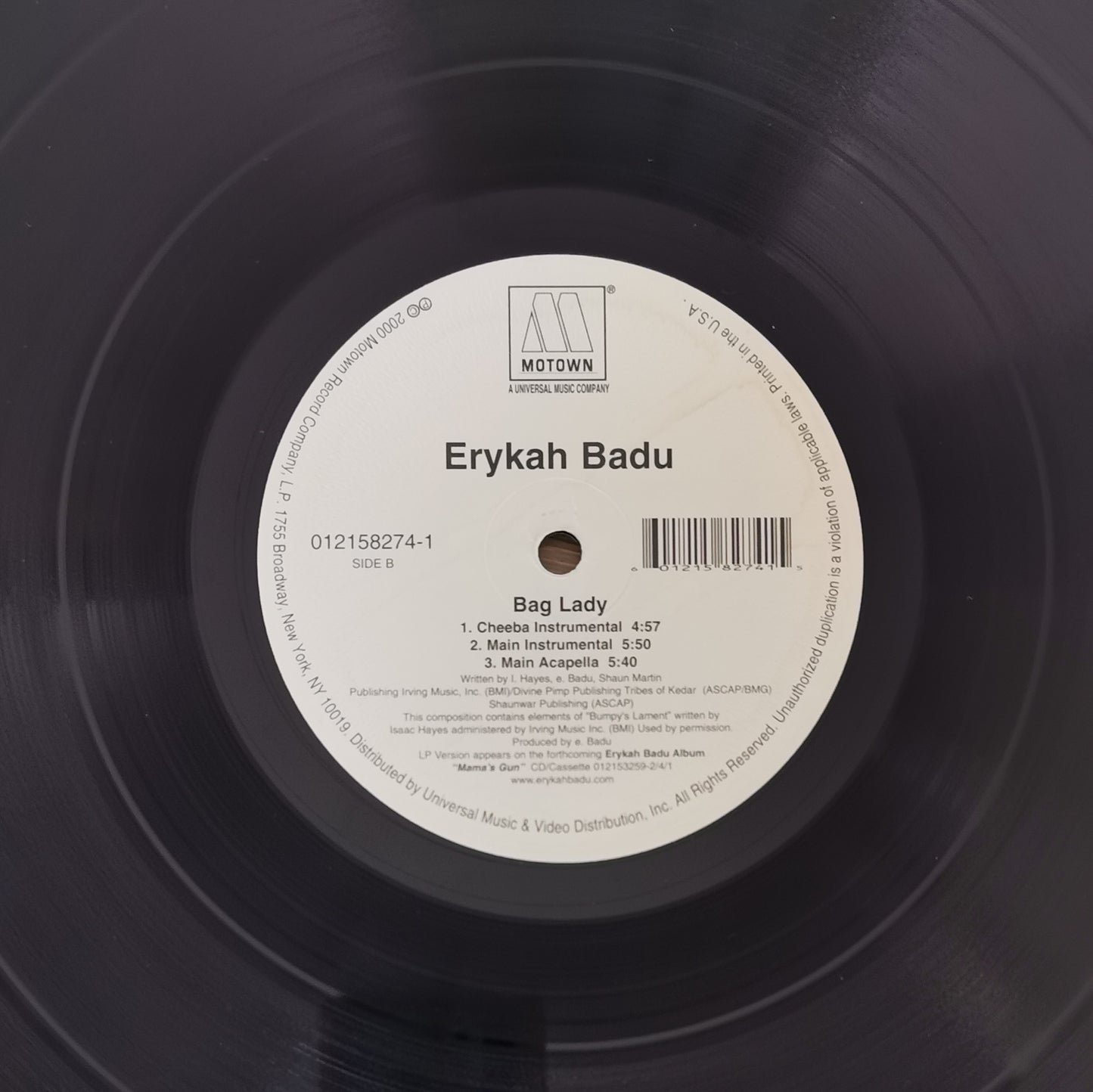 ERYKAH BADU - Bag Lady